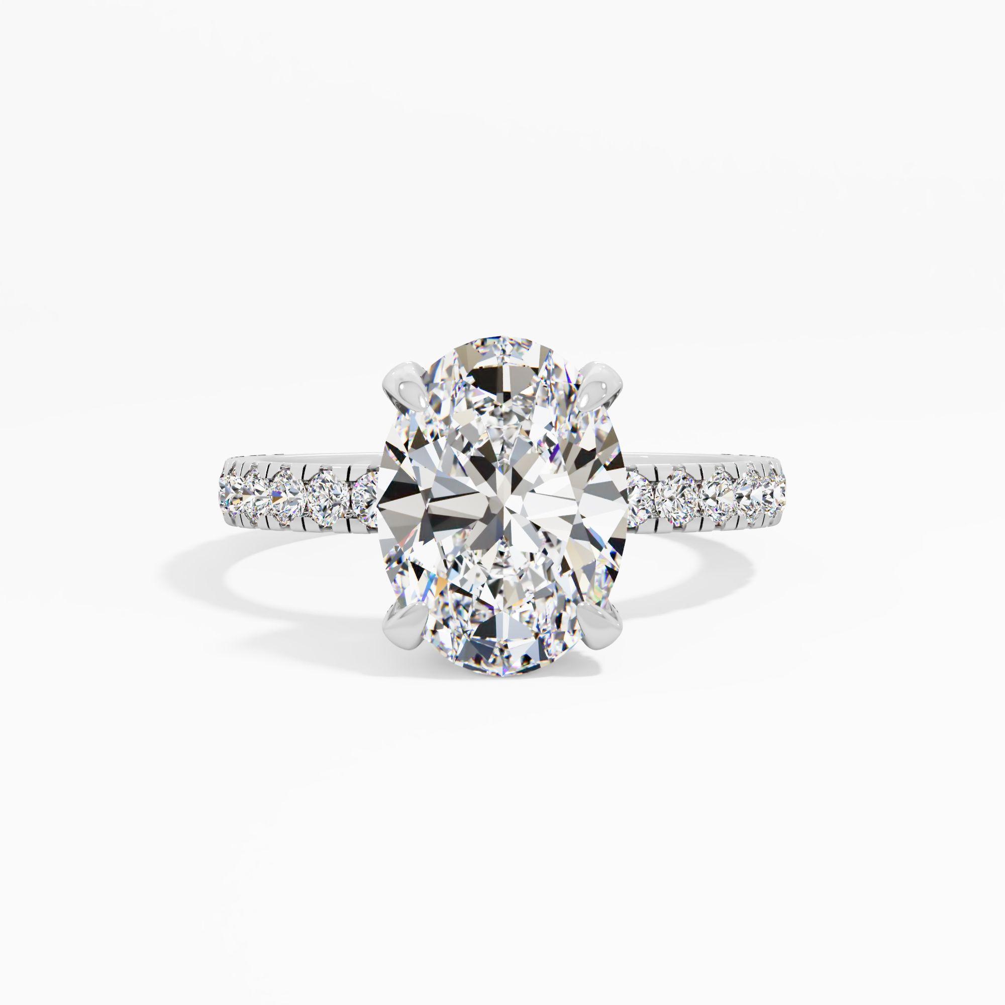 Pastel Lure Solitaire Engagement Ring