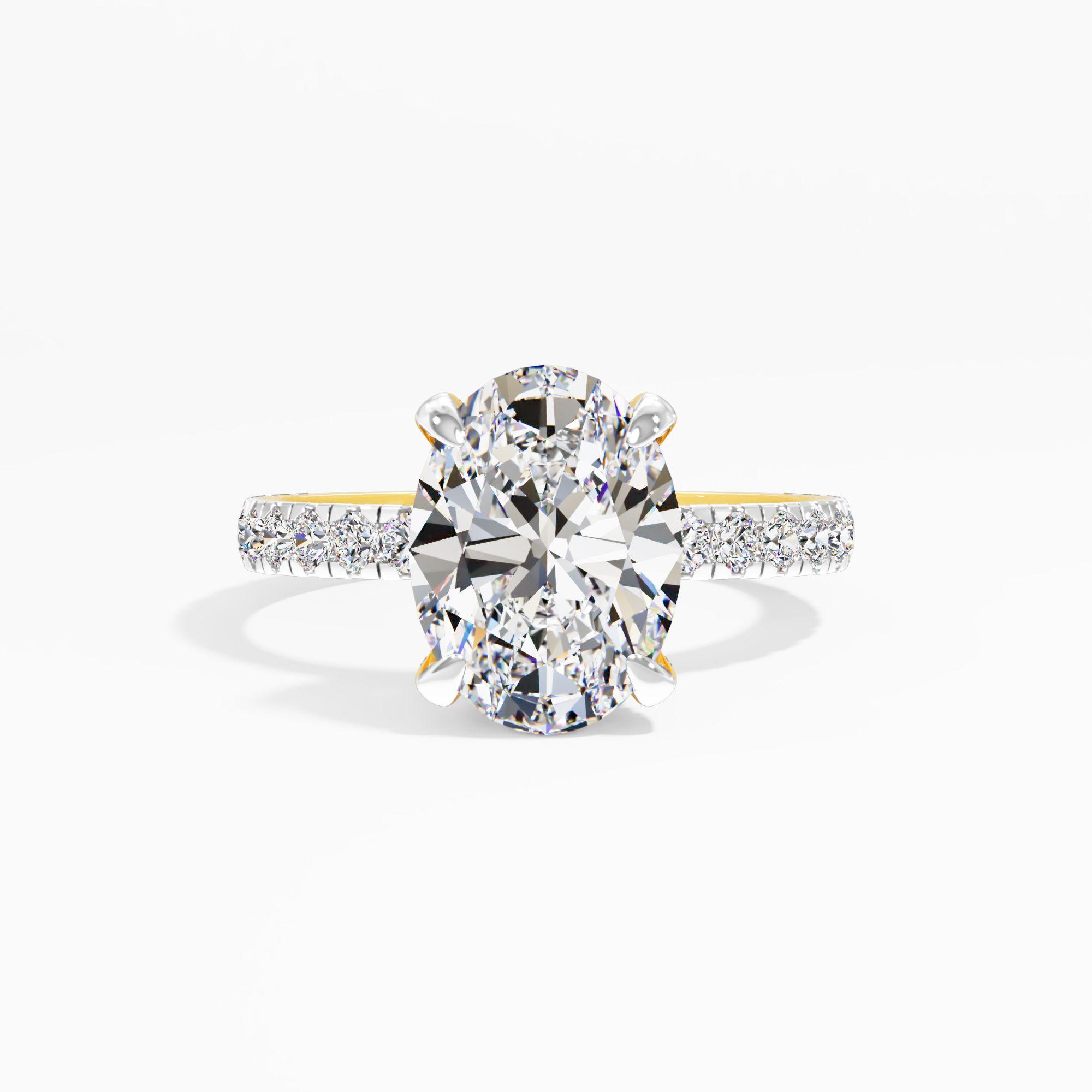 Pastel Lure Solitaire Engagement Ring