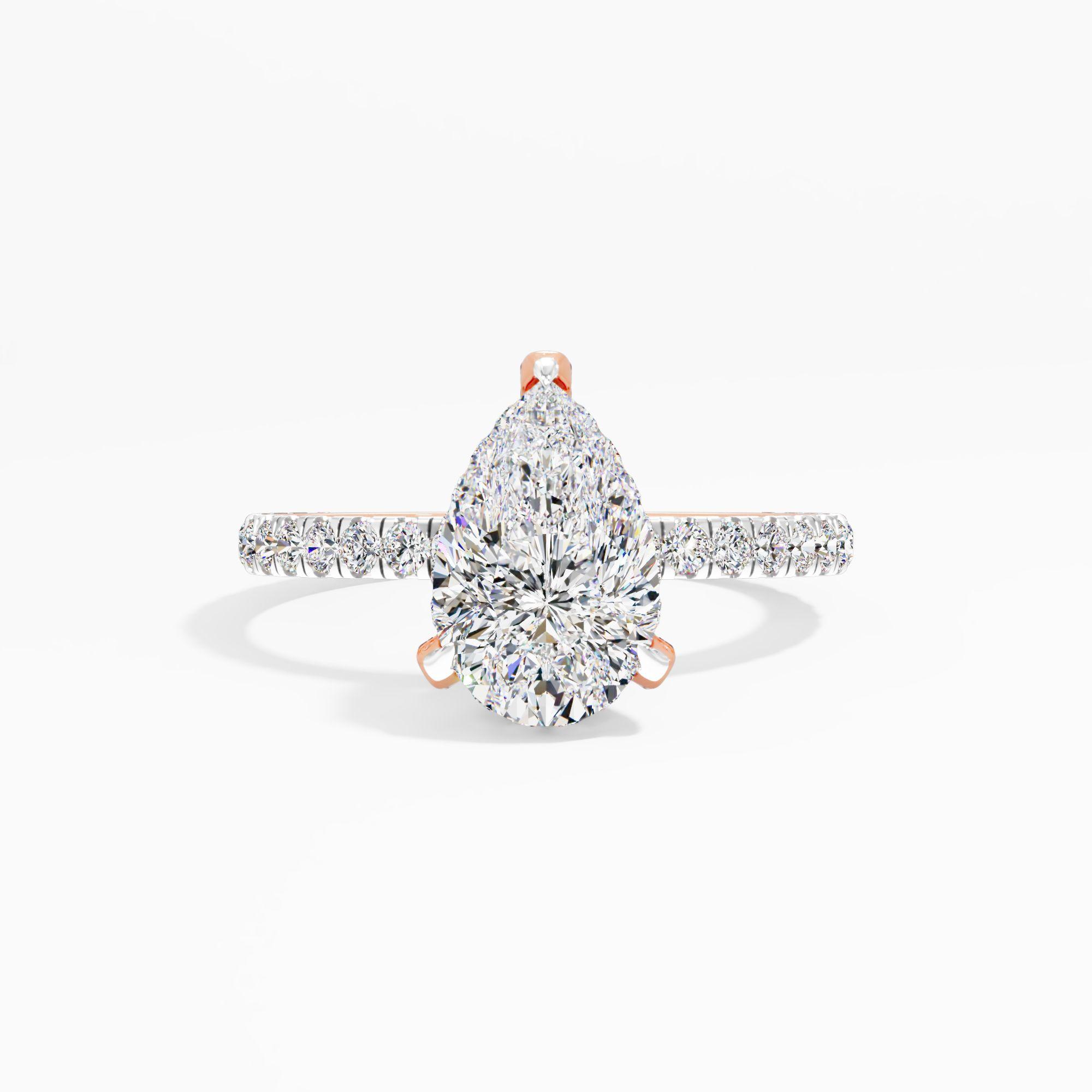 Pastel Lure Solitaire Engagement Ring