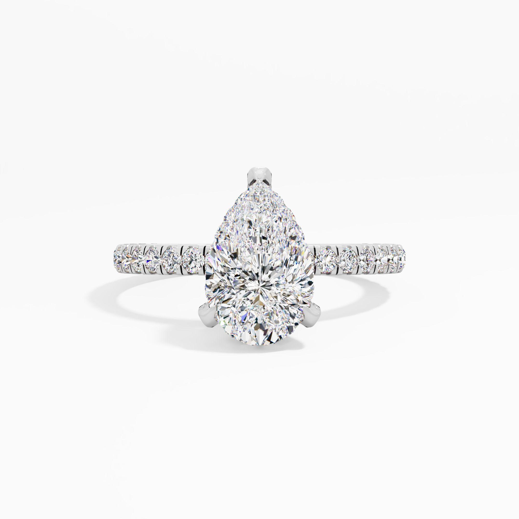Pastel Lure Solitaire Engagement Ring
