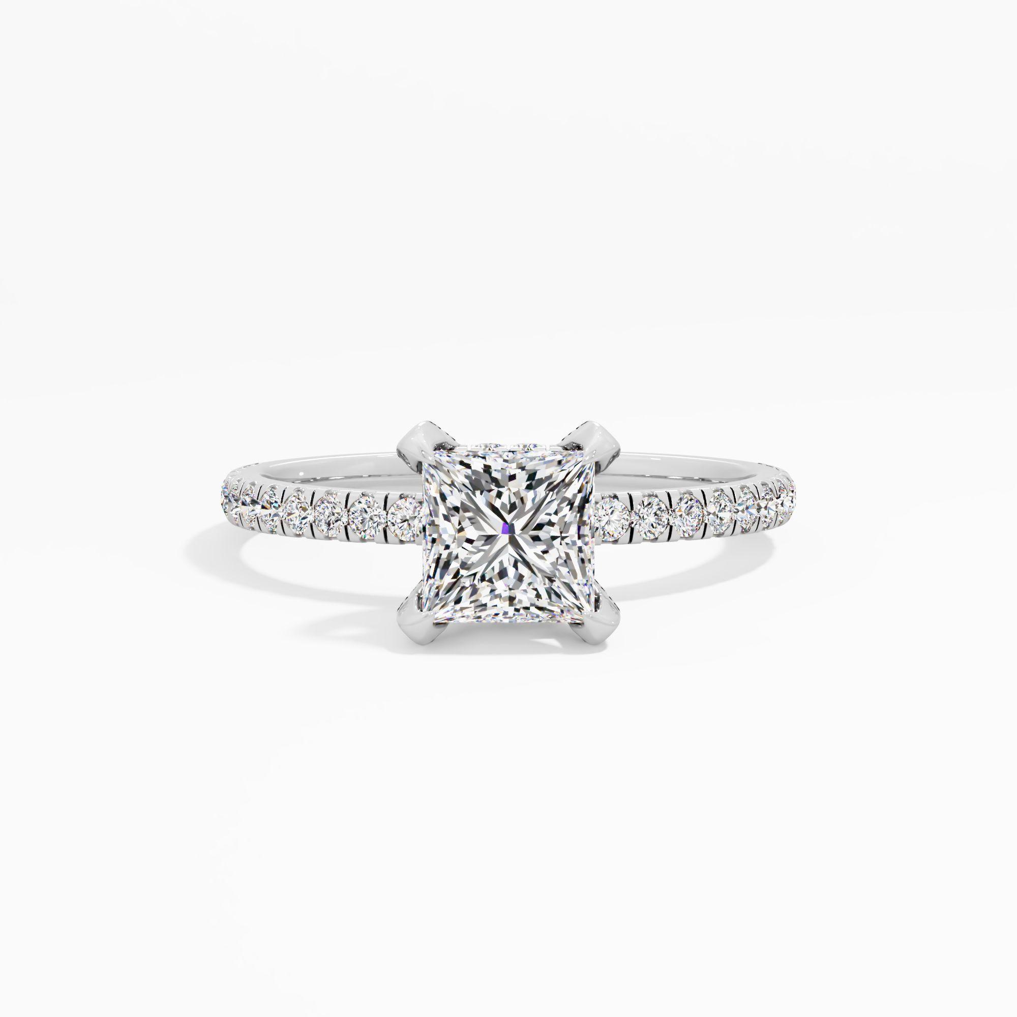 Pastel Lure Solitaire Engagement Ring