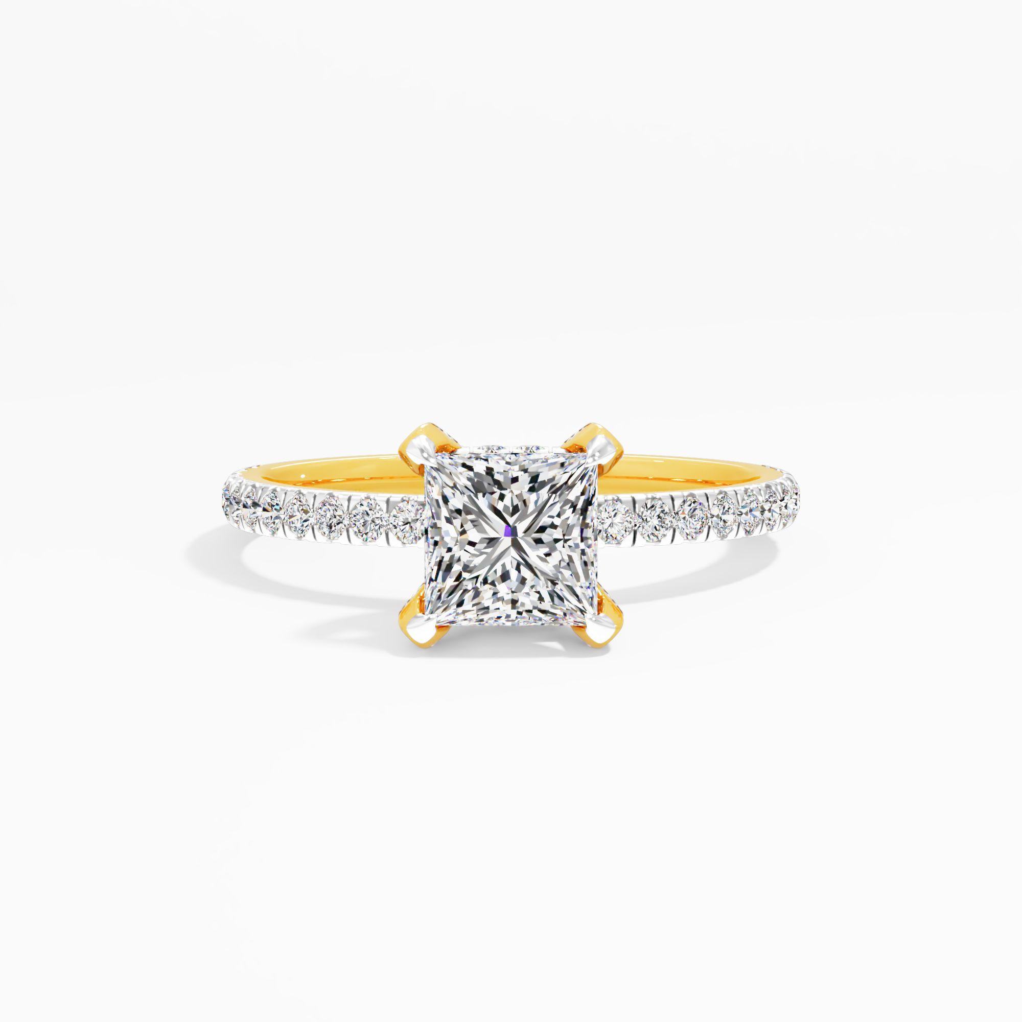 Pastel Lure Solitaire Engagement Ring