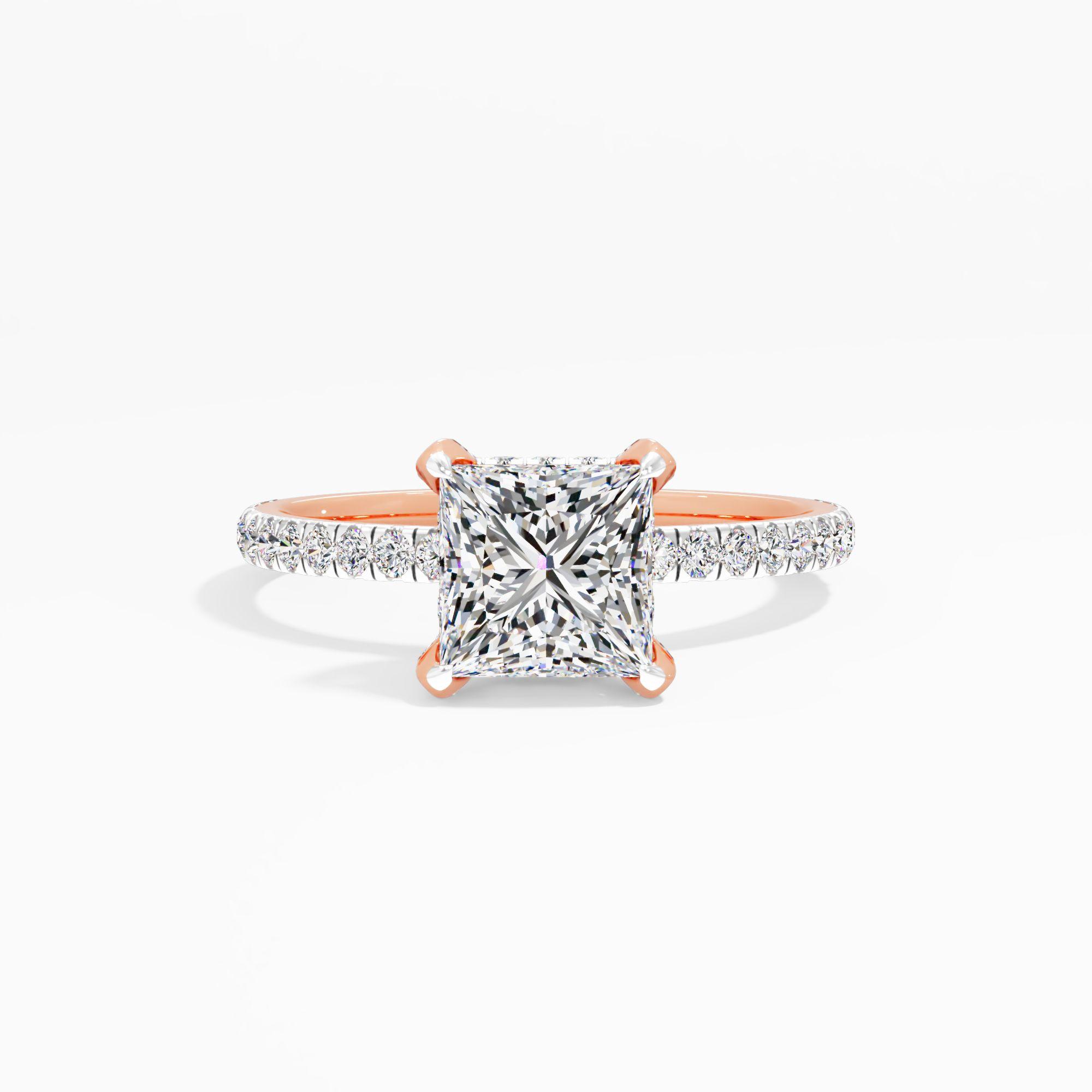 Pastel Lure Solitaire Engagement Ring