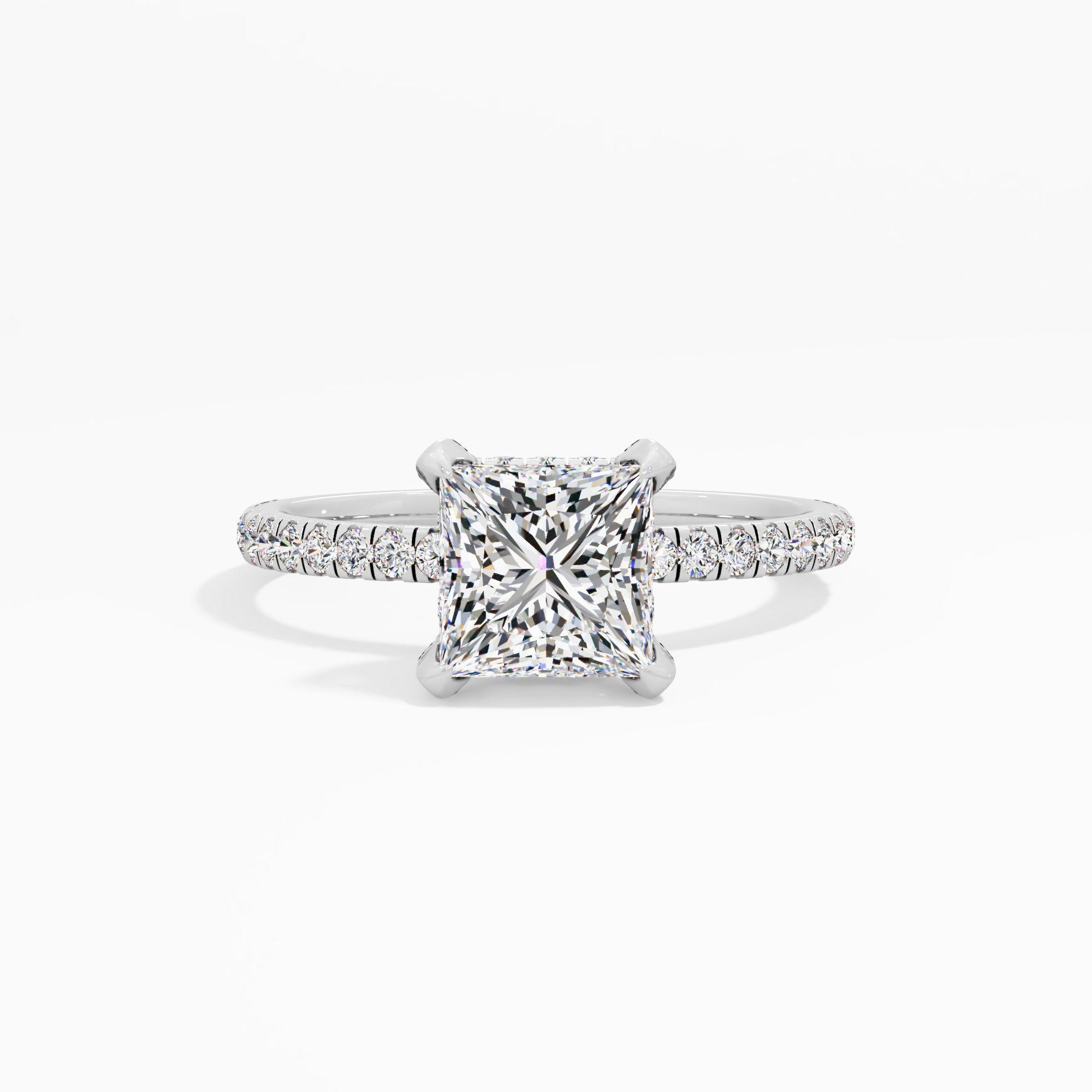 Pastel Lure Solitaire Engagement Ring