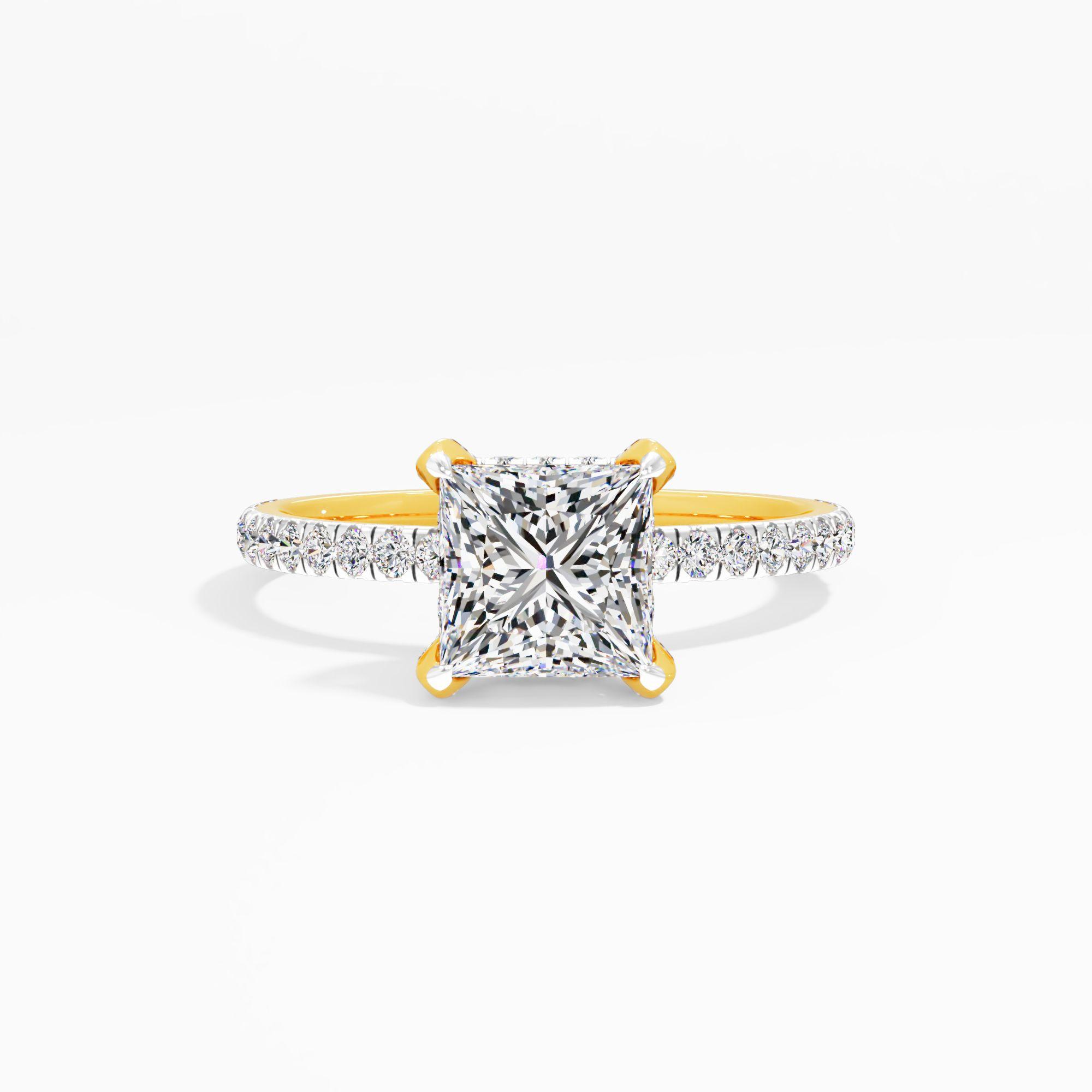 Pastel Lure Solitaire Engagement Ring