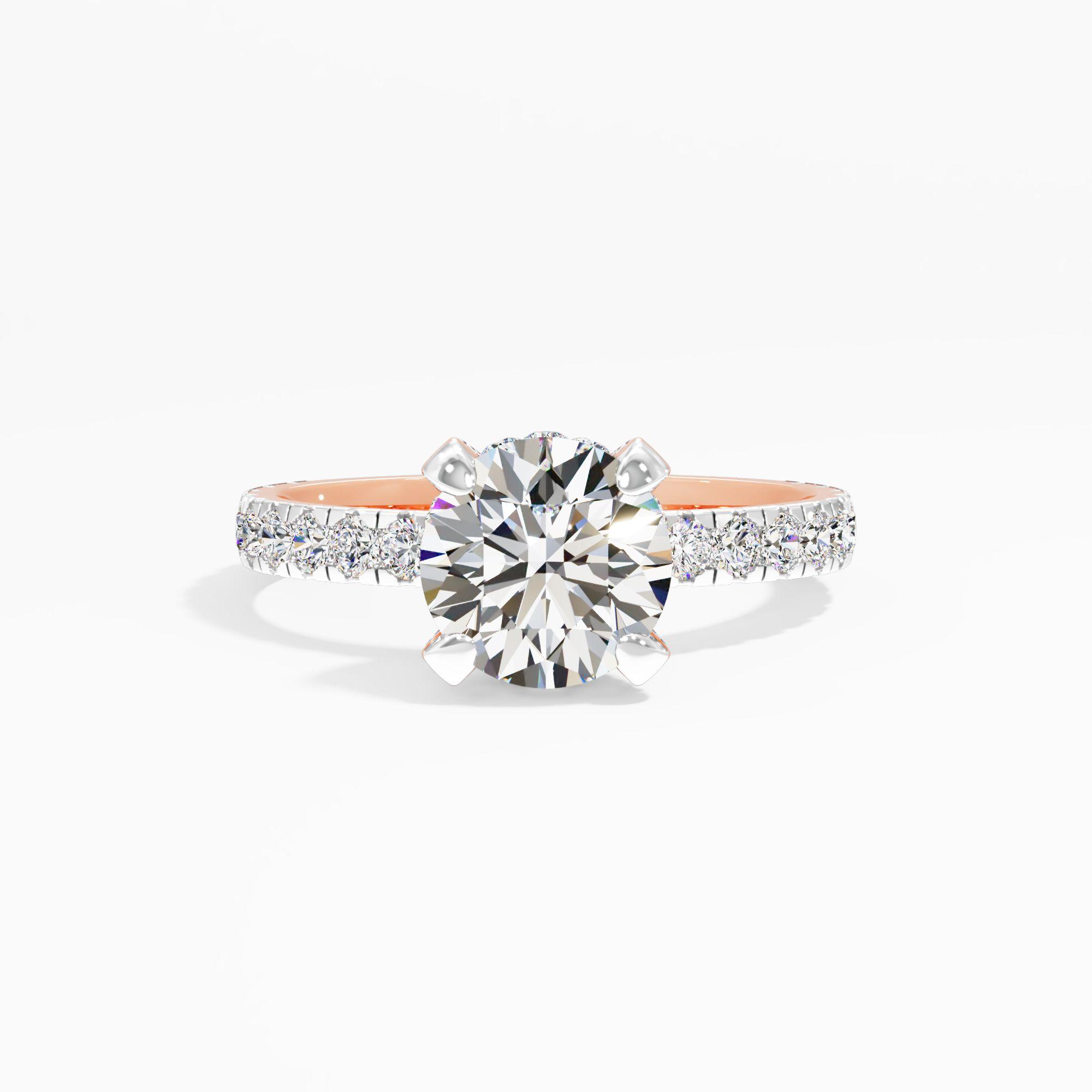 Pastel Lure Solitaire Engagement Ring