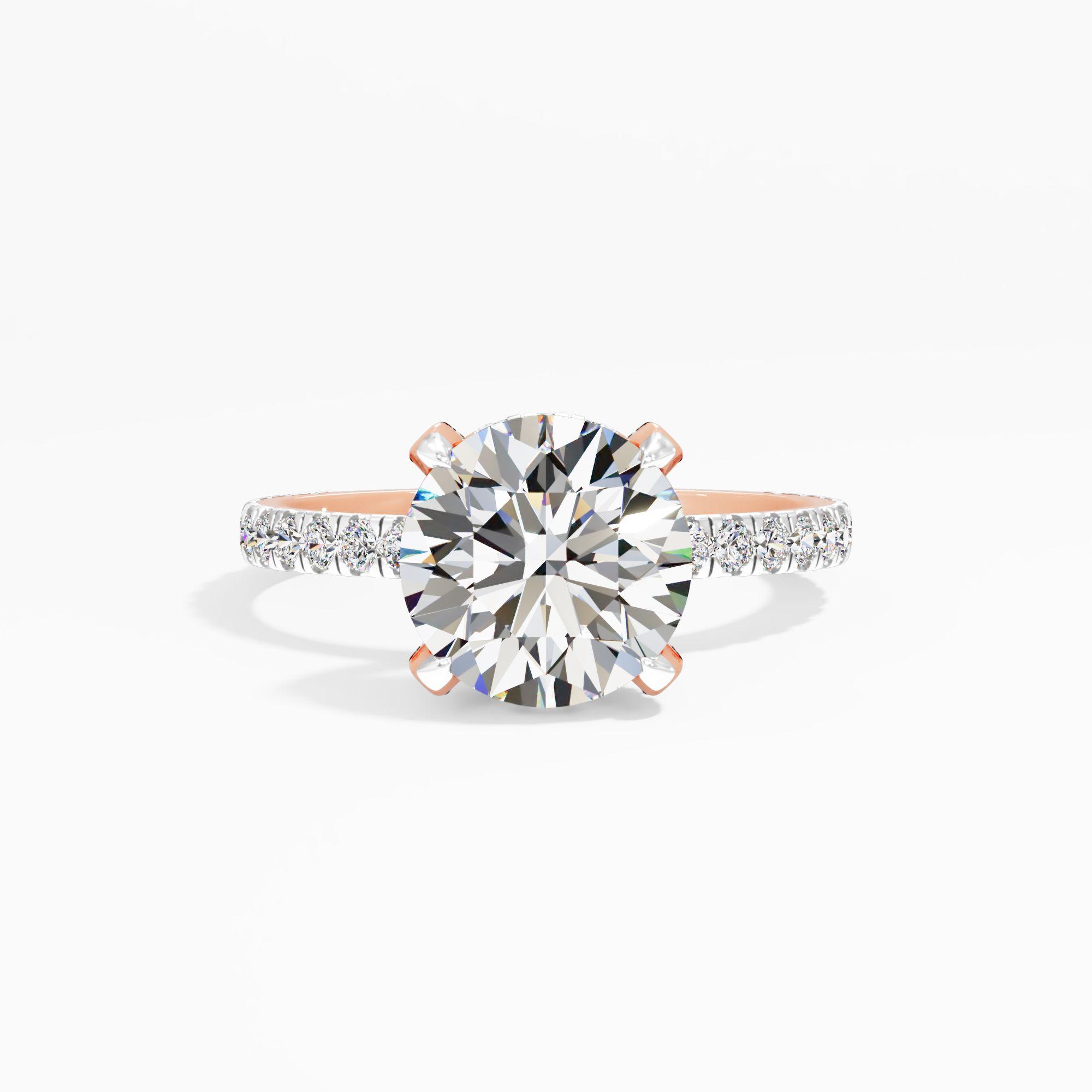 Pastel Lure Solitaire Engagement Ring