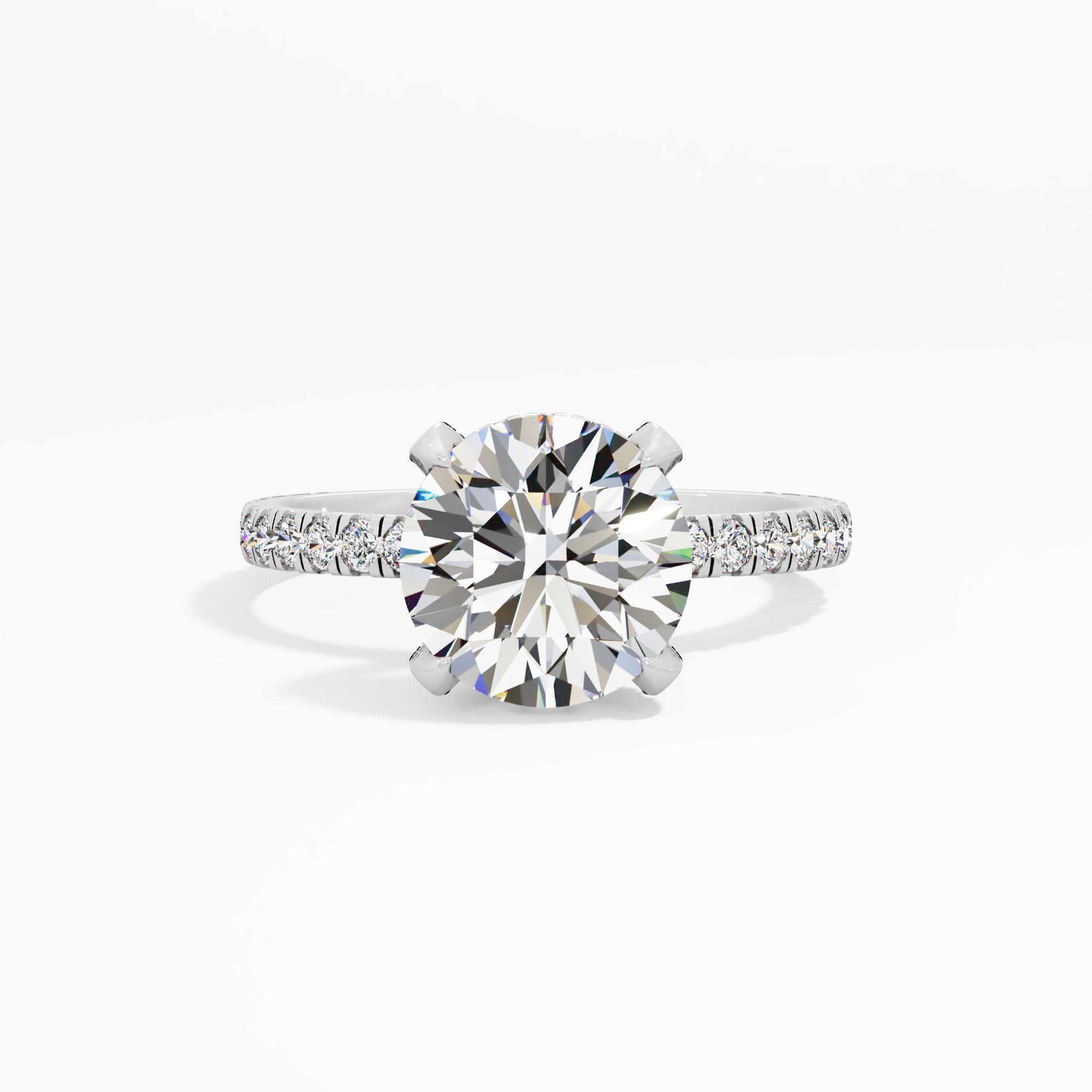 Pastel Lure Solitaire Engagement Ring