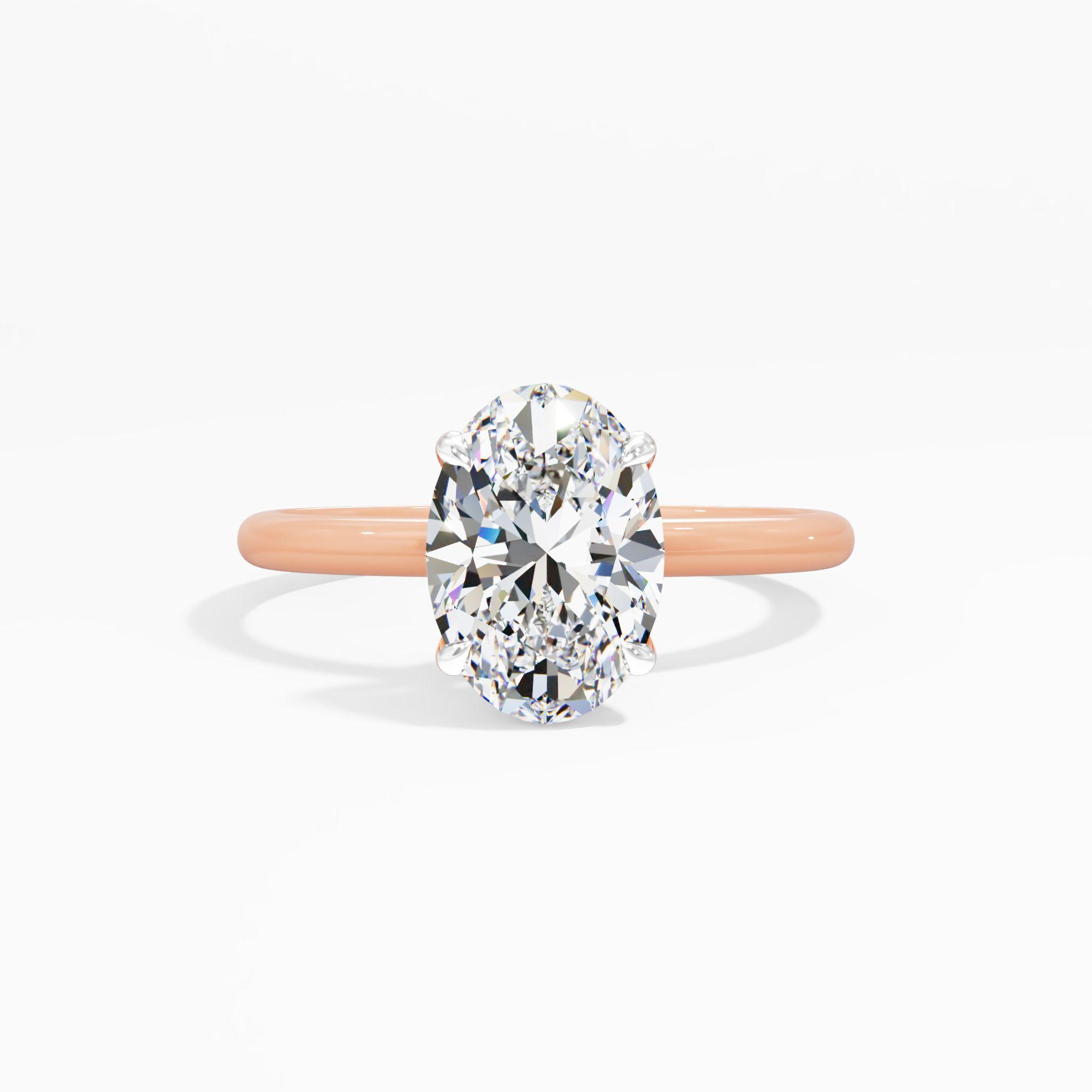 Lovelight Crest Solitaire Engagement Ring