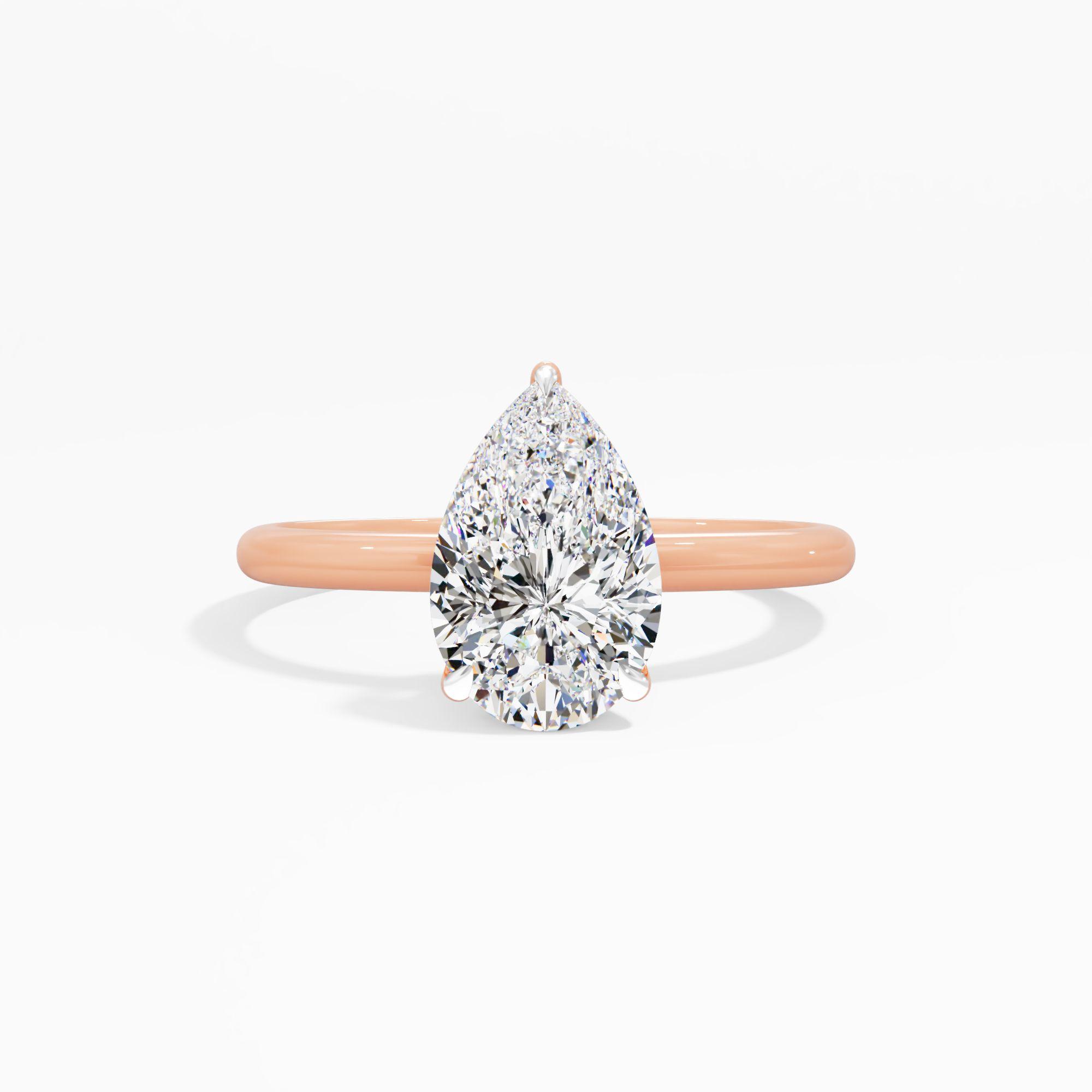 Lovelight Crest Solitaire Engagement Ring