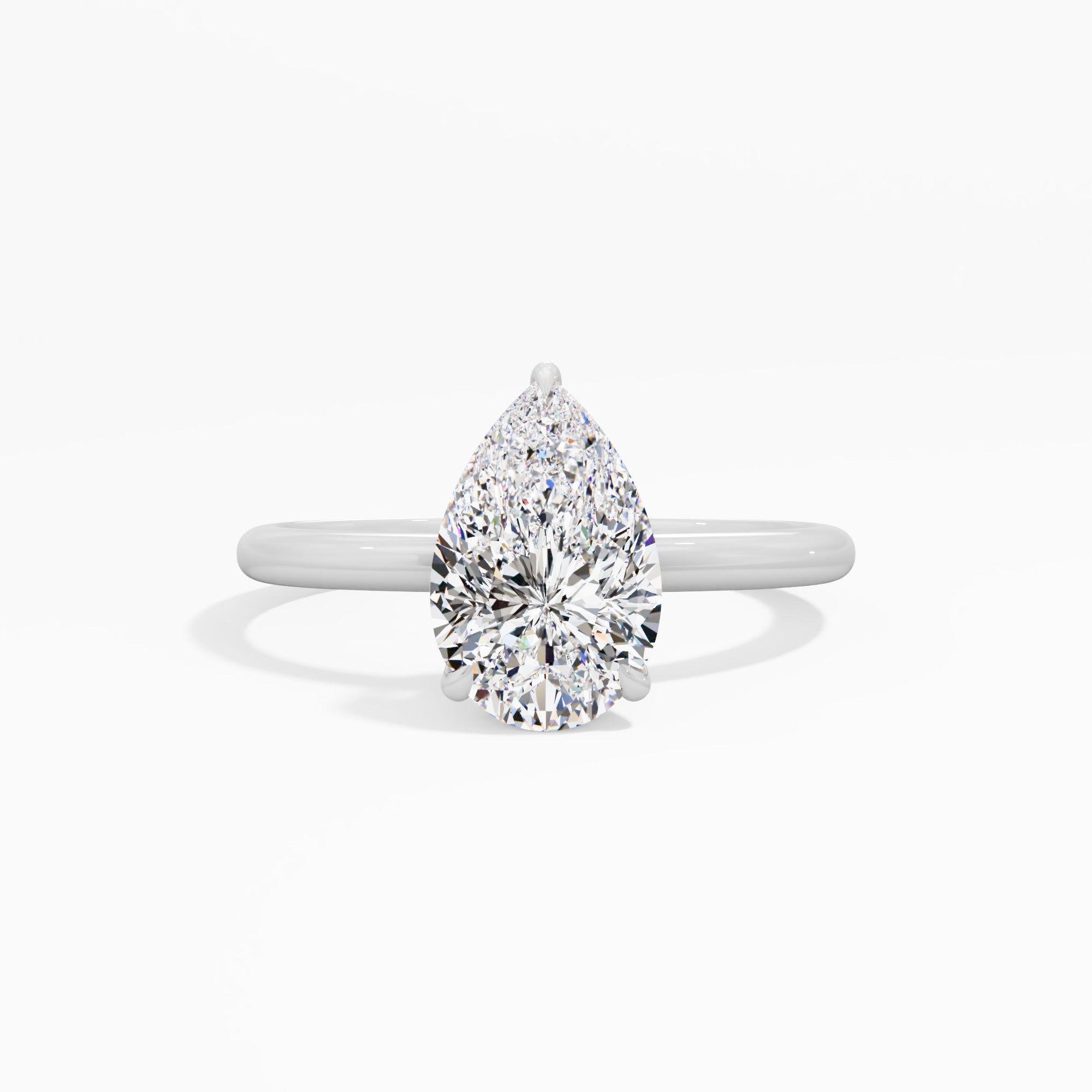 Lovelight Crest Solitaire Engagement Ring