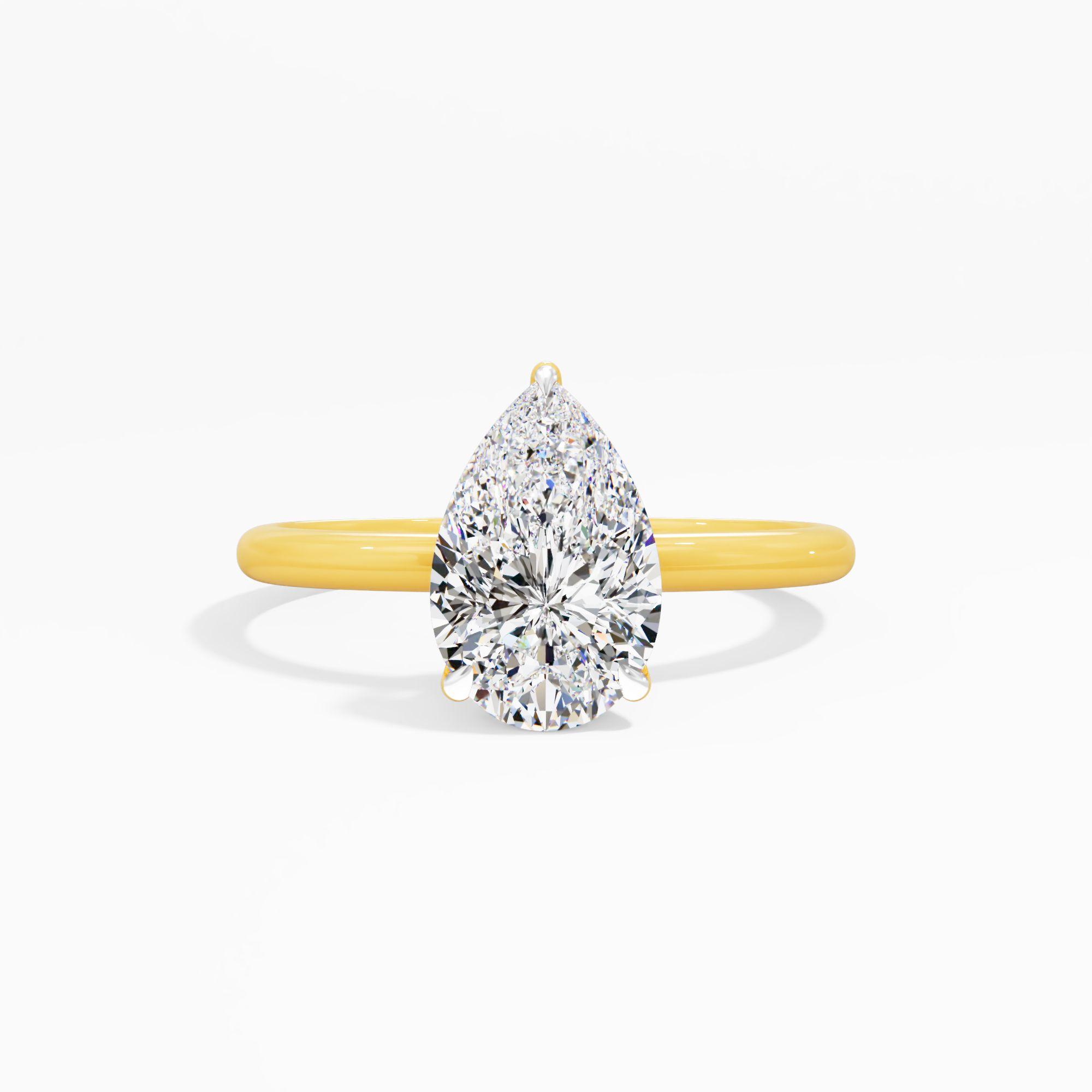 Lovelight Crest Solitaire Engagement Ring