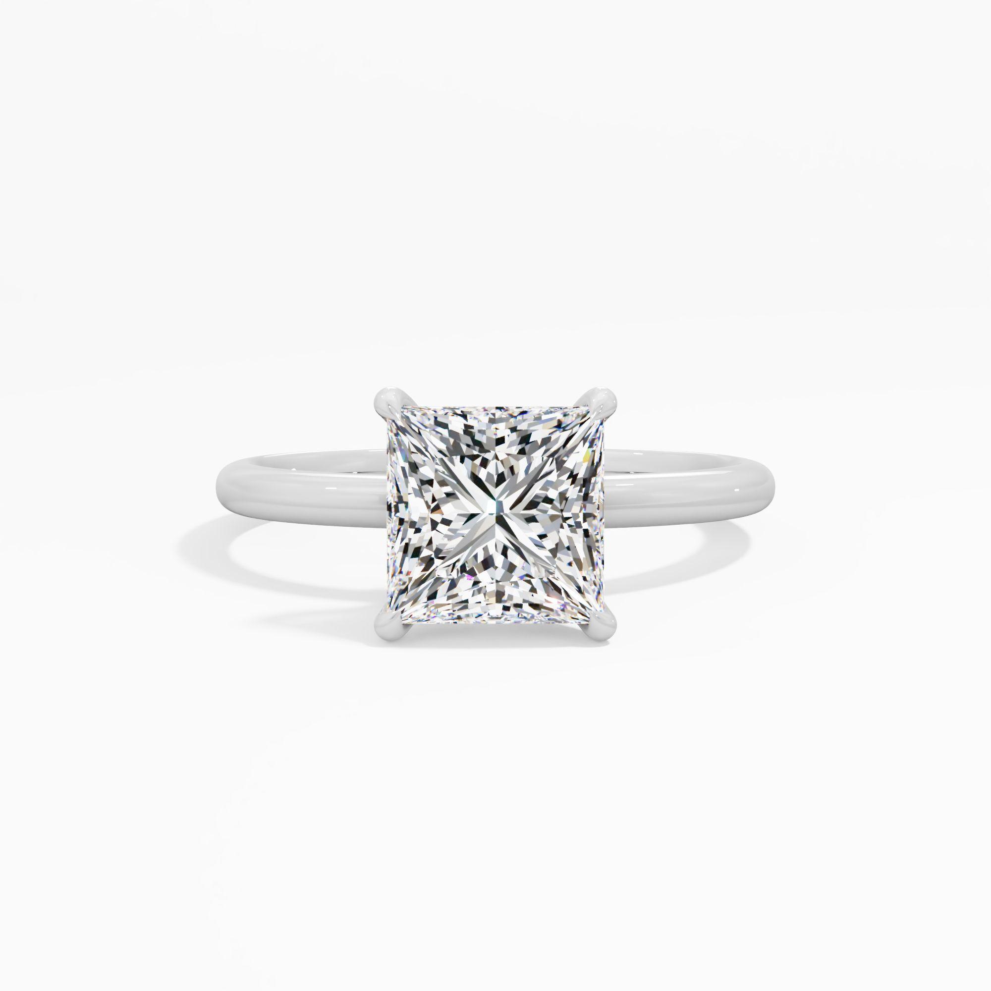 Lovelight Crest Solitaire Engagement Ring