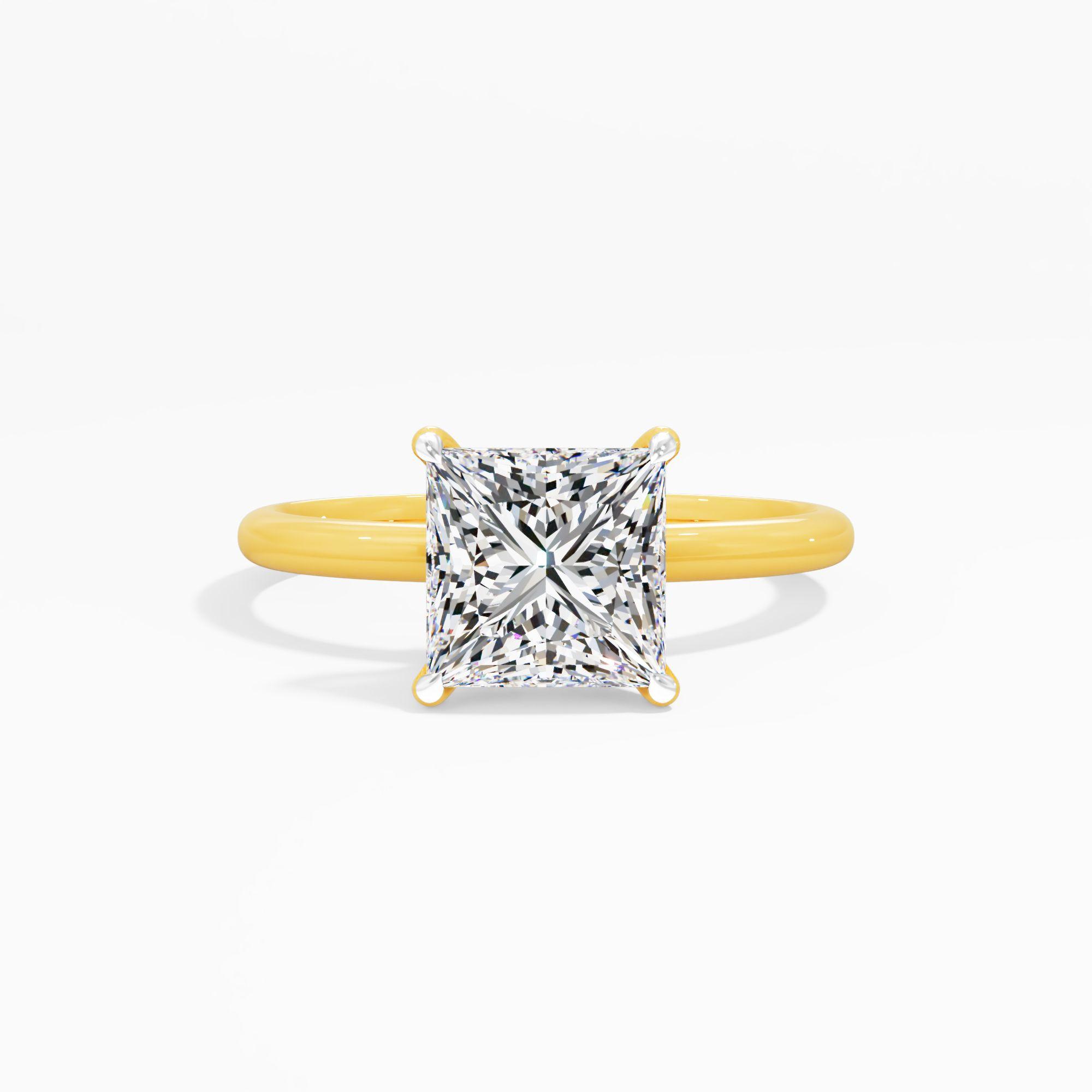 Lovelight Crest Solitaire Engagement Ring