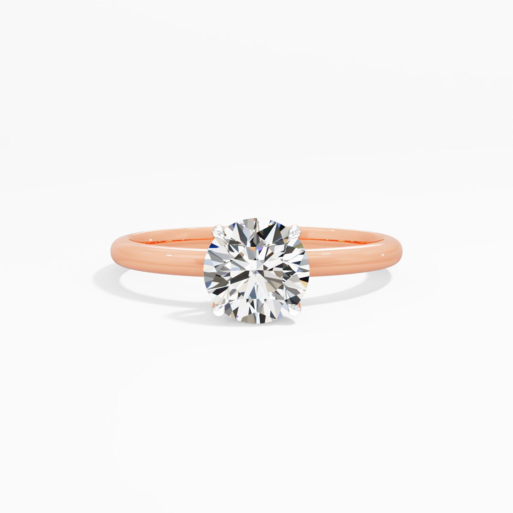 Lovelight Crest Solitaire Engagement Ring