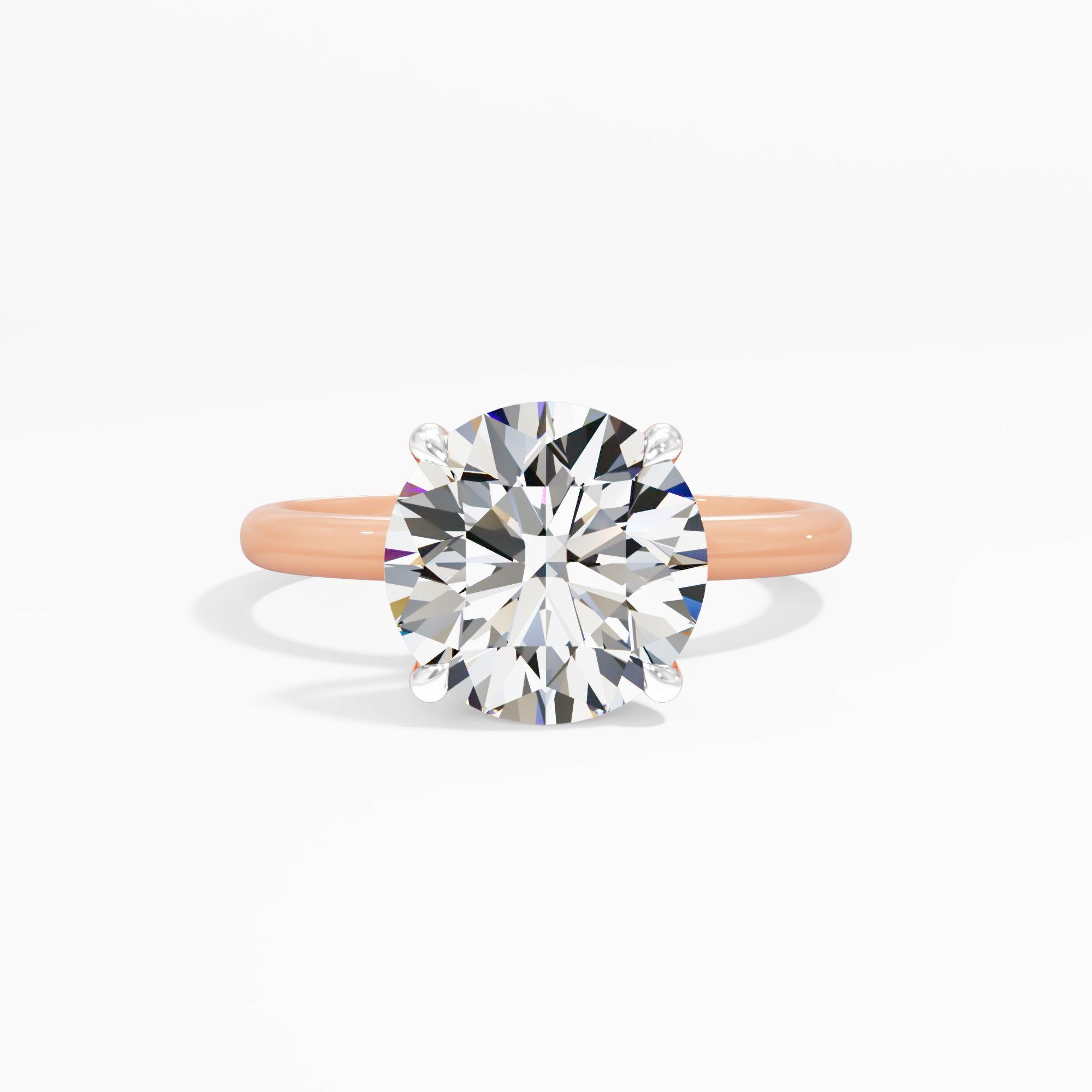 Lovelight Crest Solitaire Engagement Ring