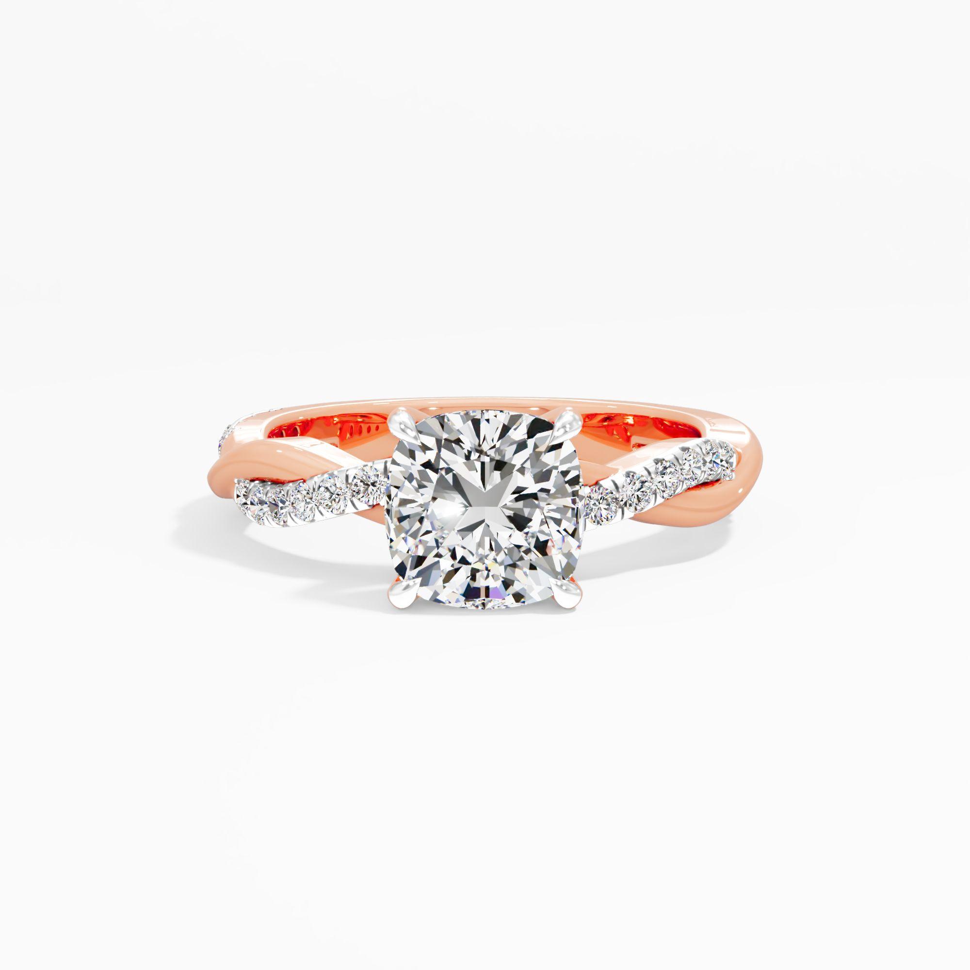 Bloomstone Ring Solitaire Engagement Ring
