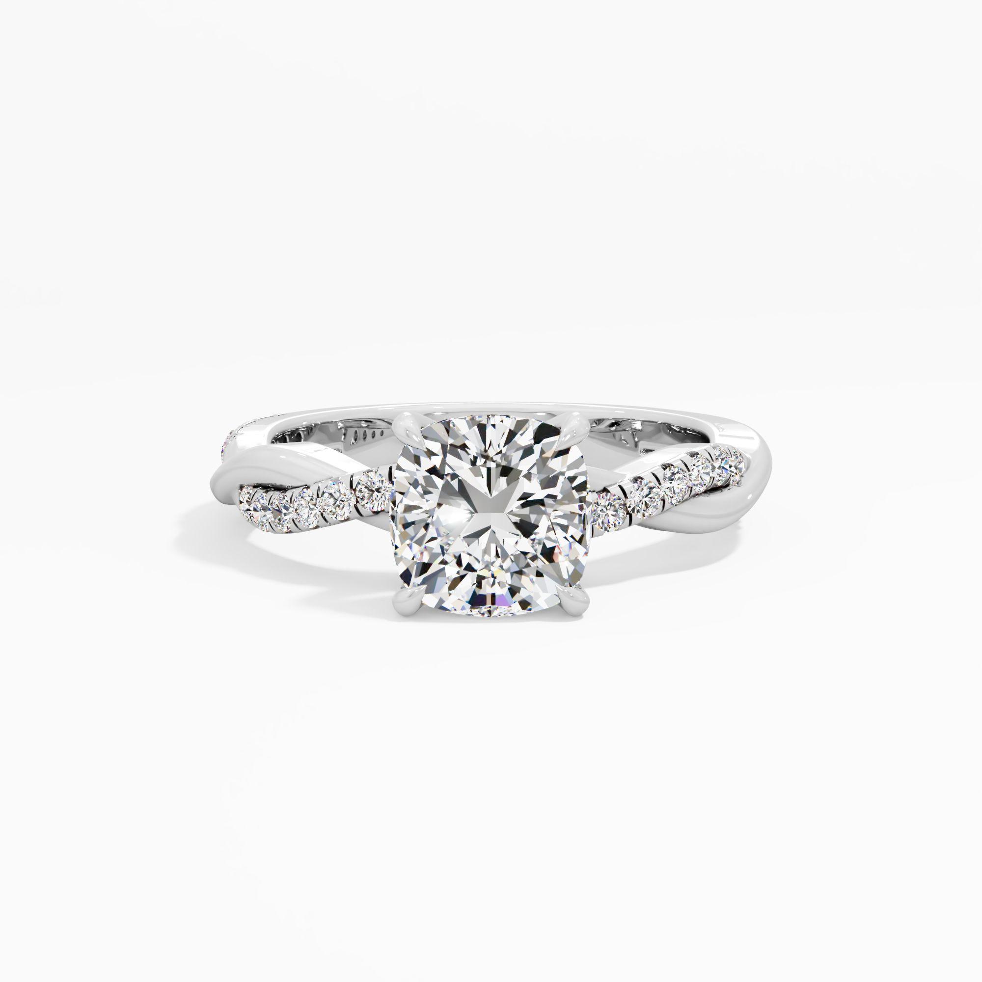 Bloomstone Ring Solitaire Engagement Ring