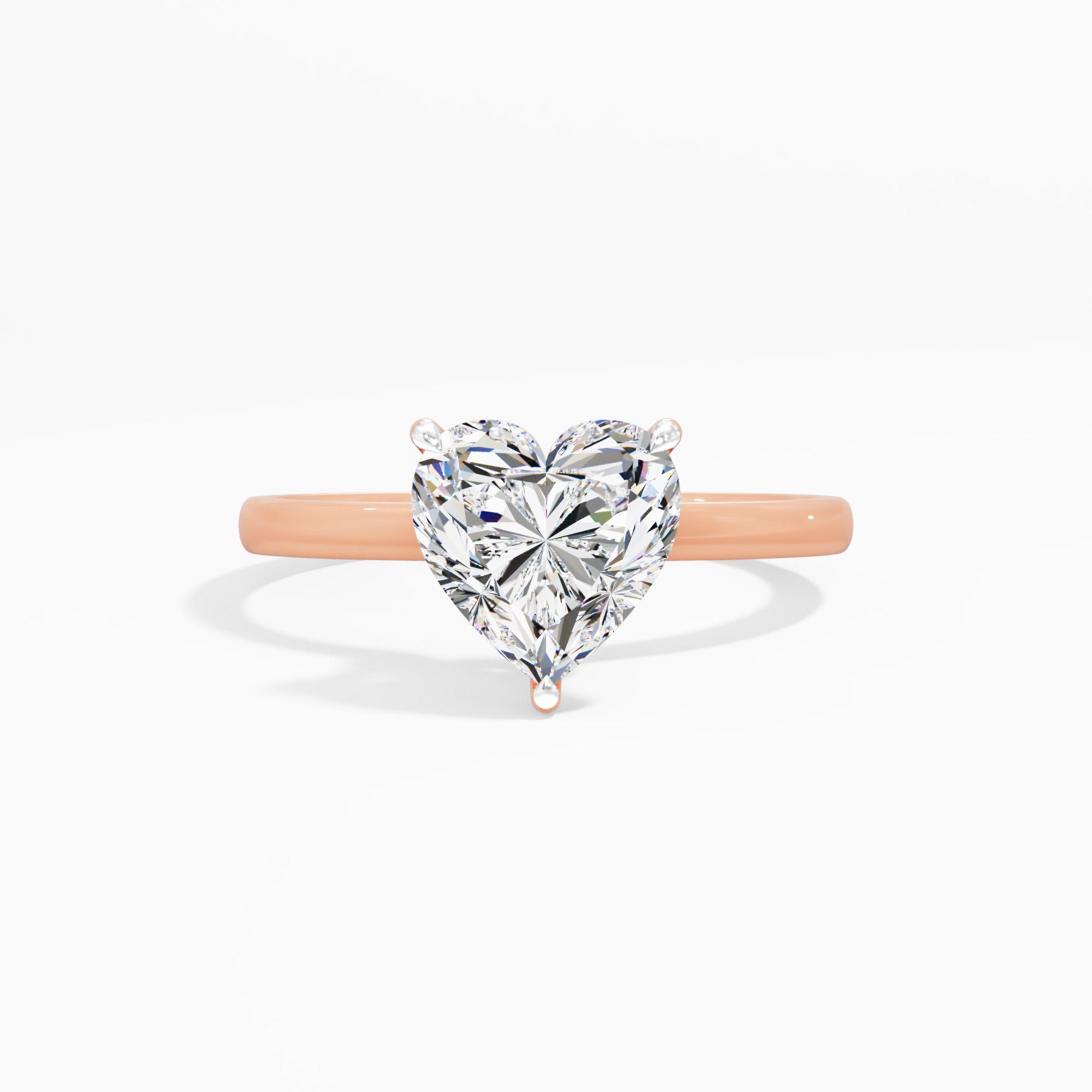 Lilac Loop Solitaire Engagement Ring