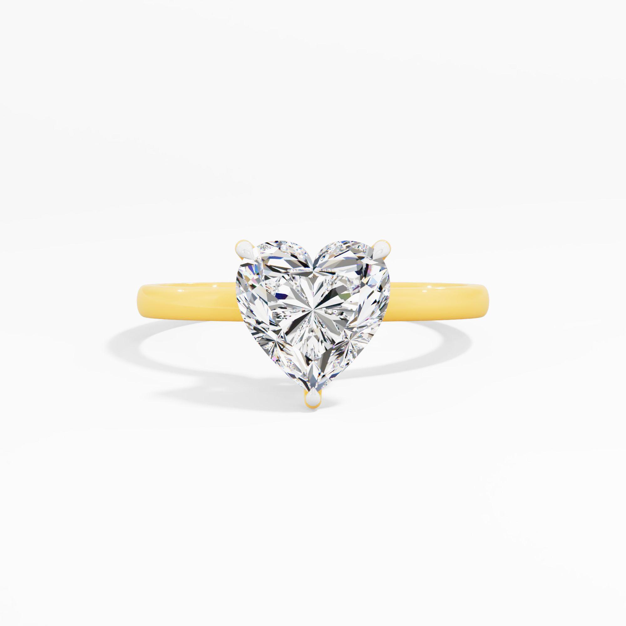 Lilac Loop Solitaire Engagement Ring