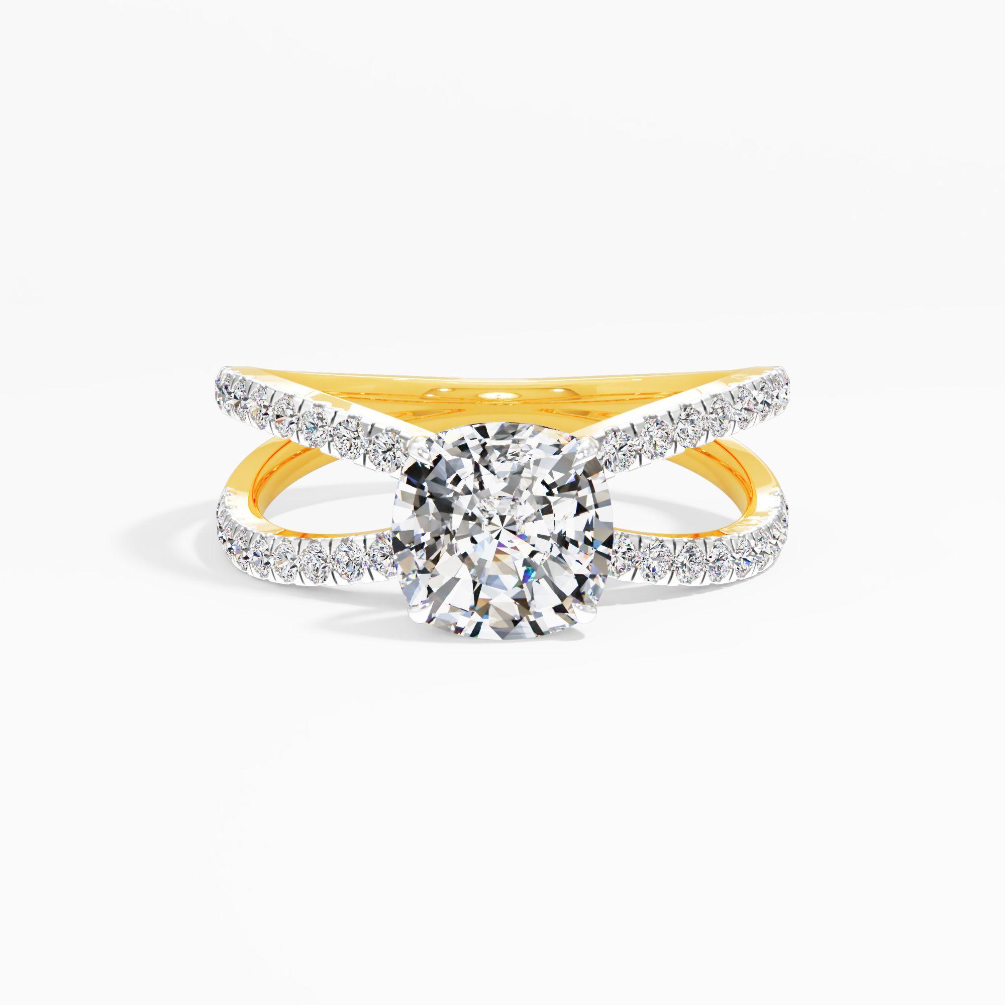 Wildrose Trace Solitaire Engagement Ring