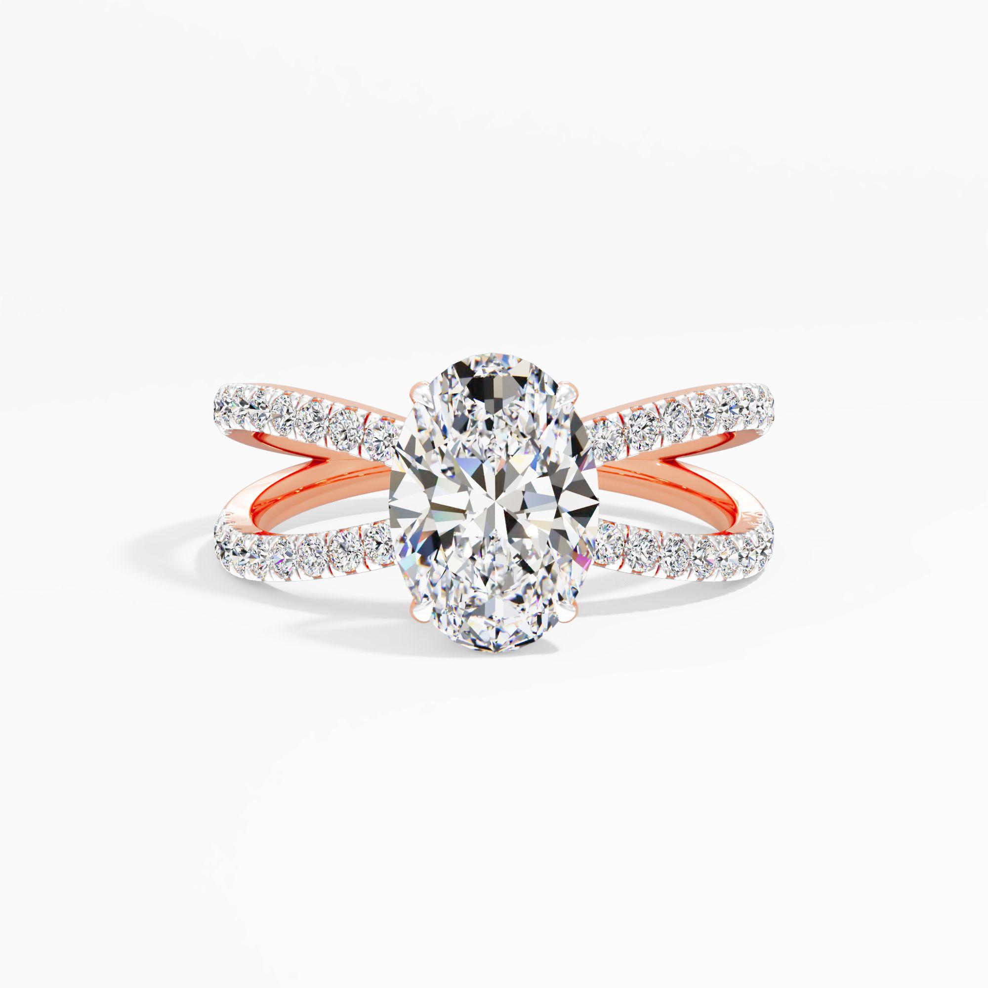 Wildrose Trace Solitaire Engagement Ring