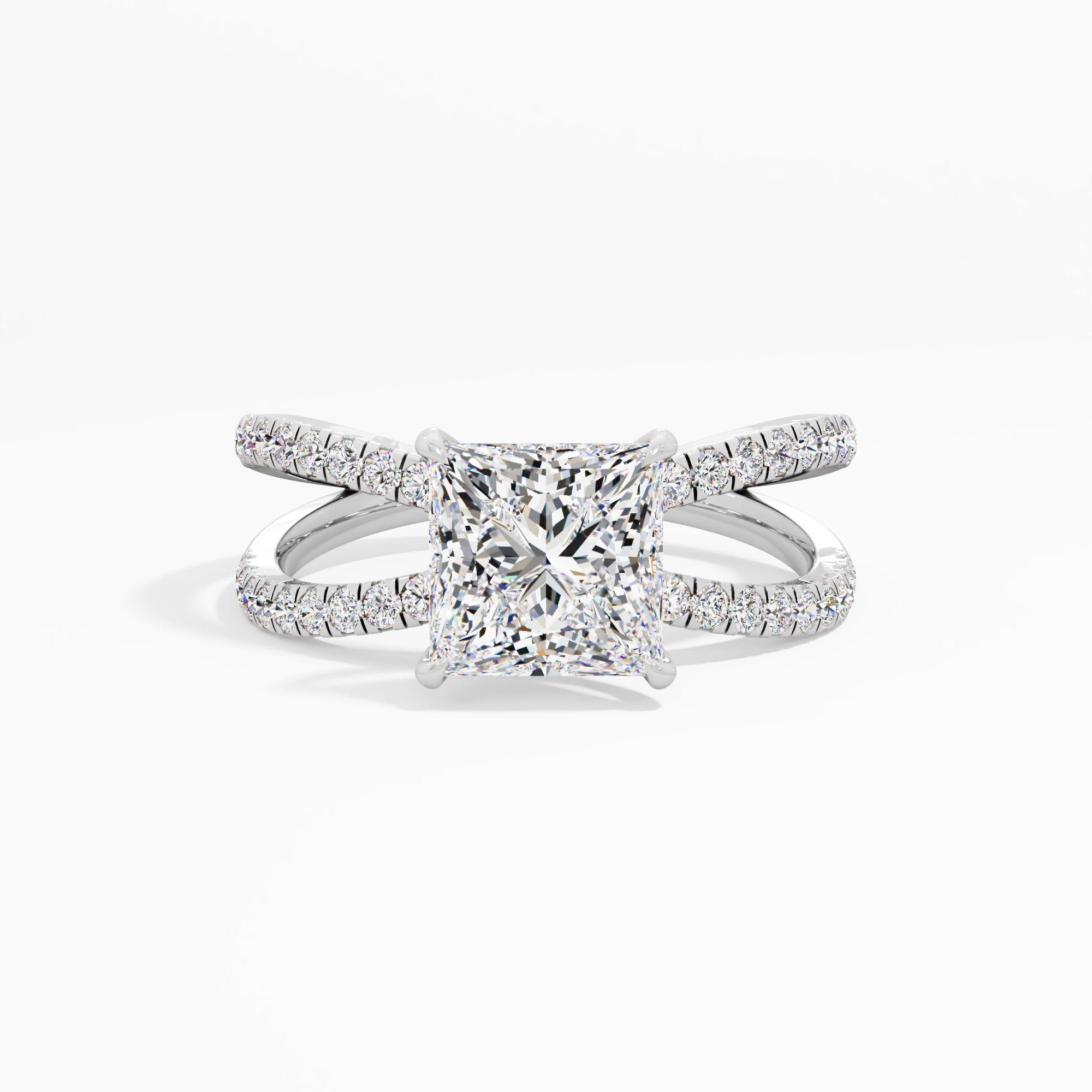 Wildrose Trace Solitaire Engagement Ring