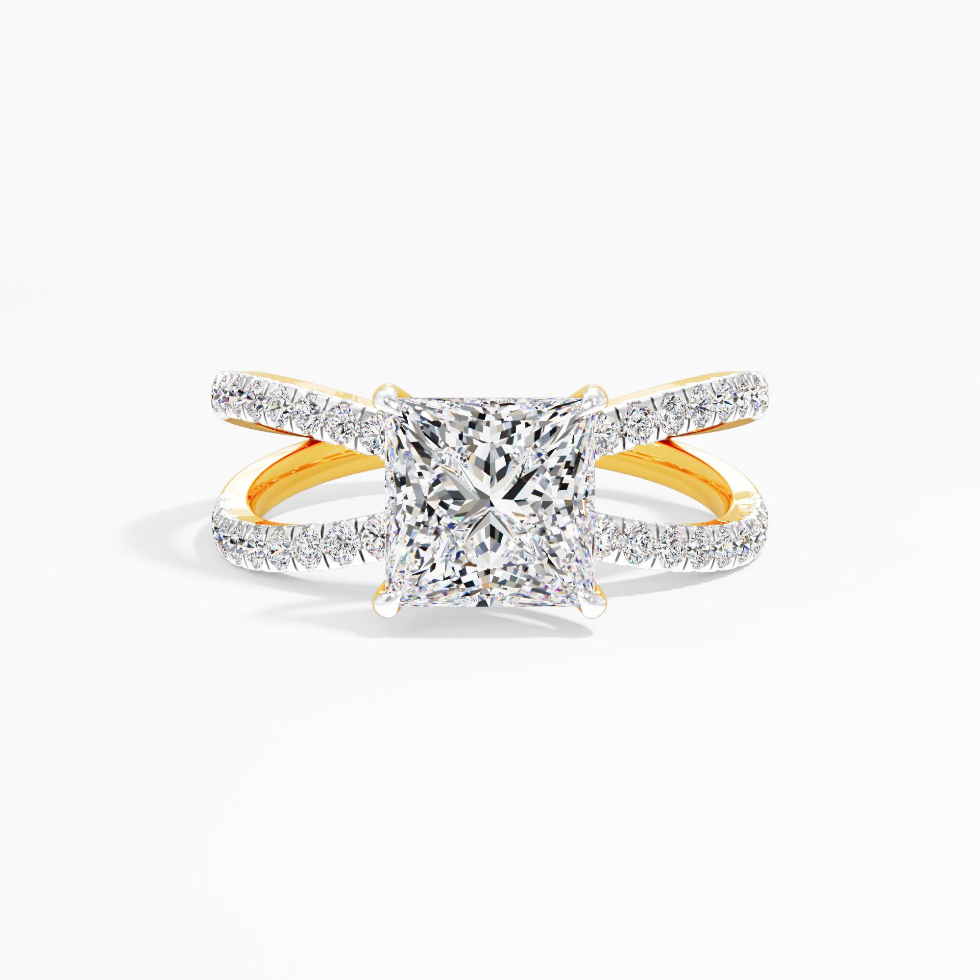 Wildrose Trace Solitaire Engagement Ring