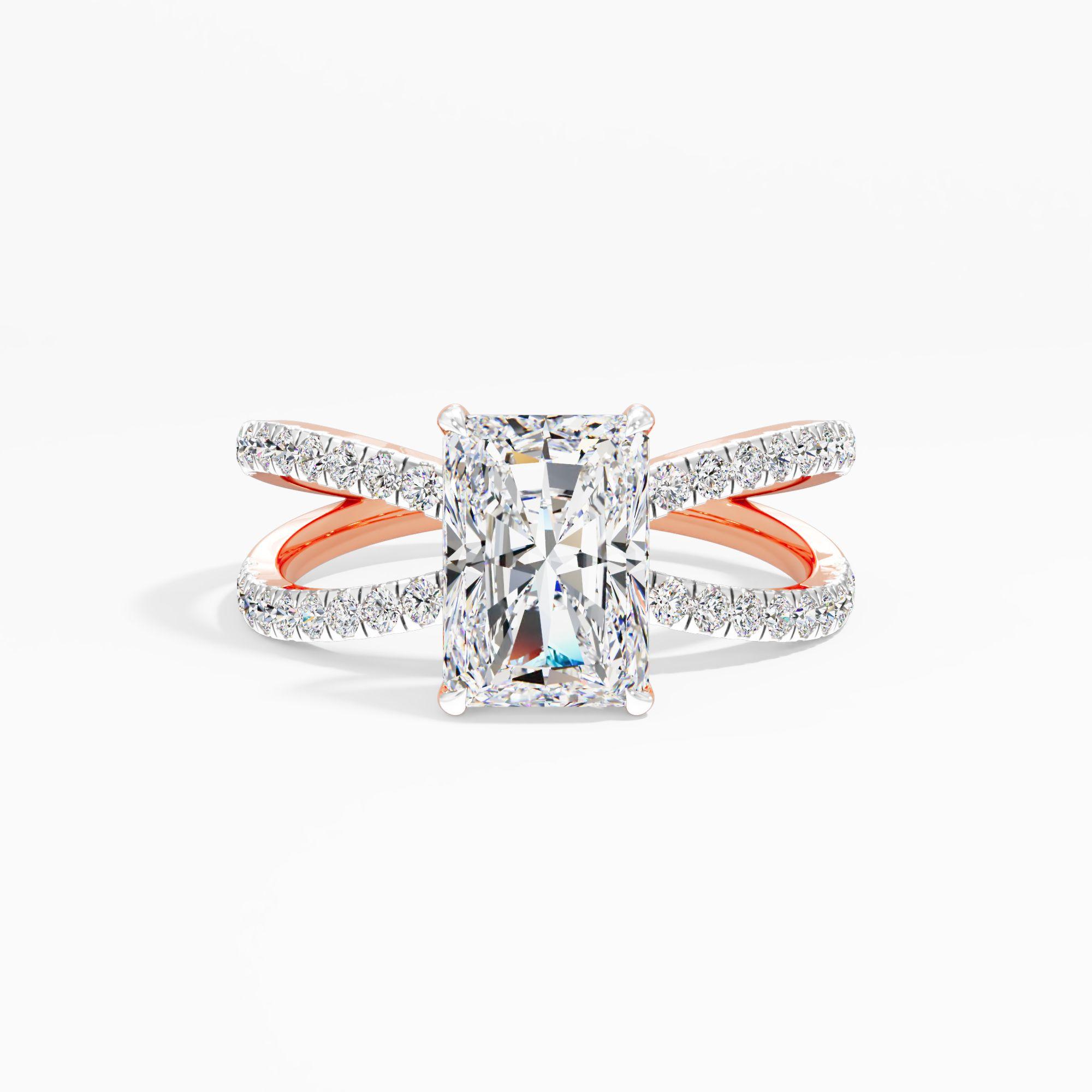 Wildrose Trace Solitaire Engagement Ring