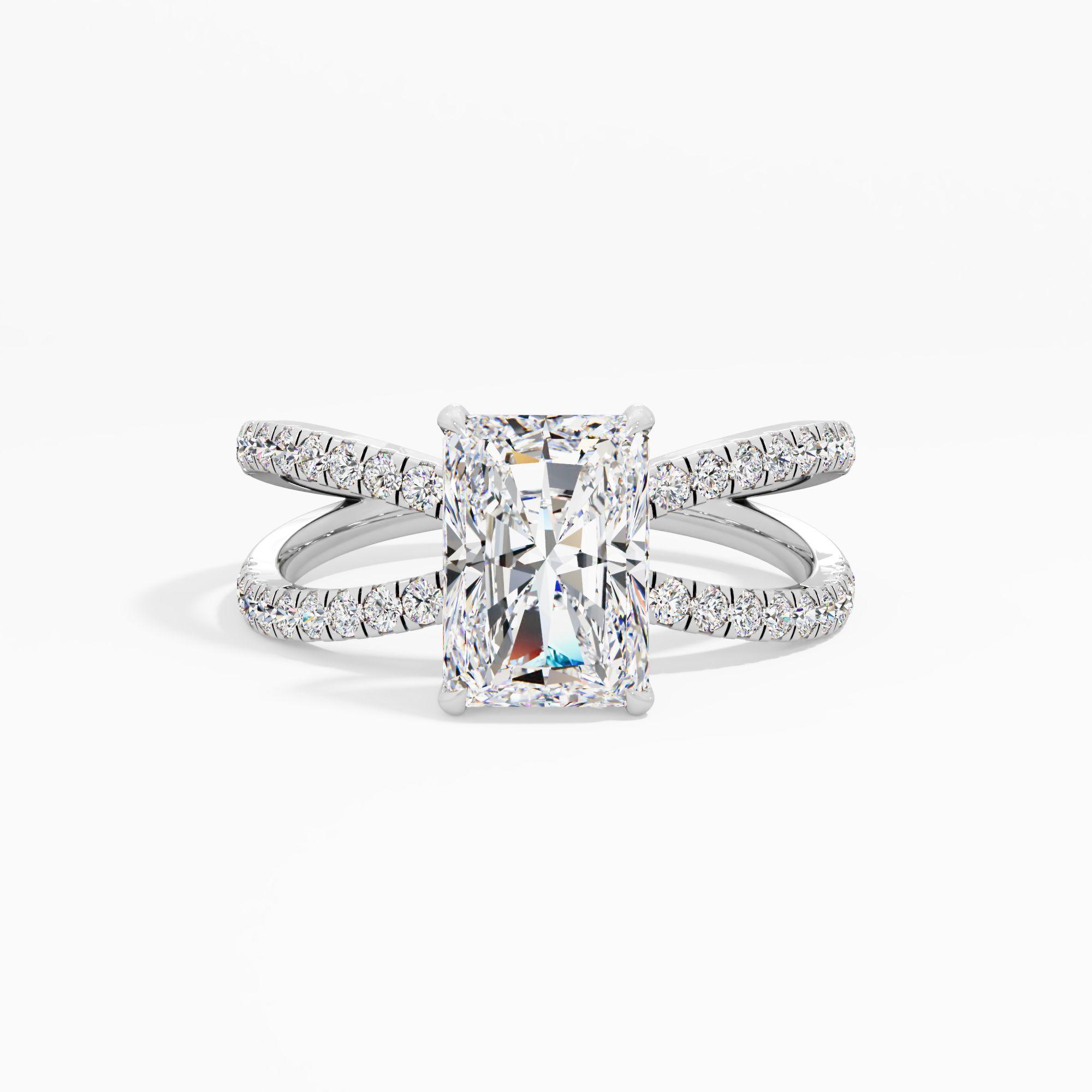 Wildrose Trace Solitaire Engagement Ring