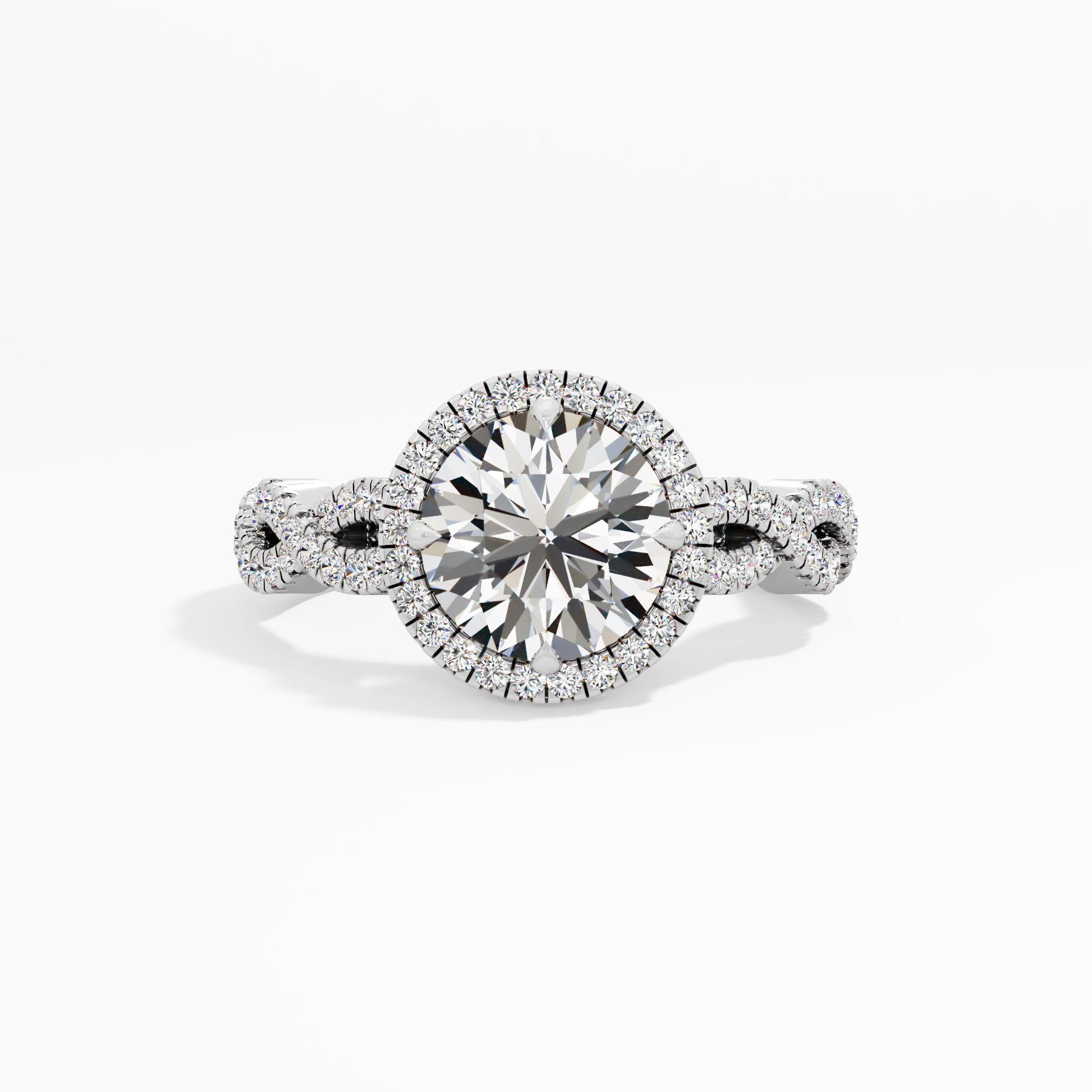 Softgold Snug Solitaire Engagement Ring