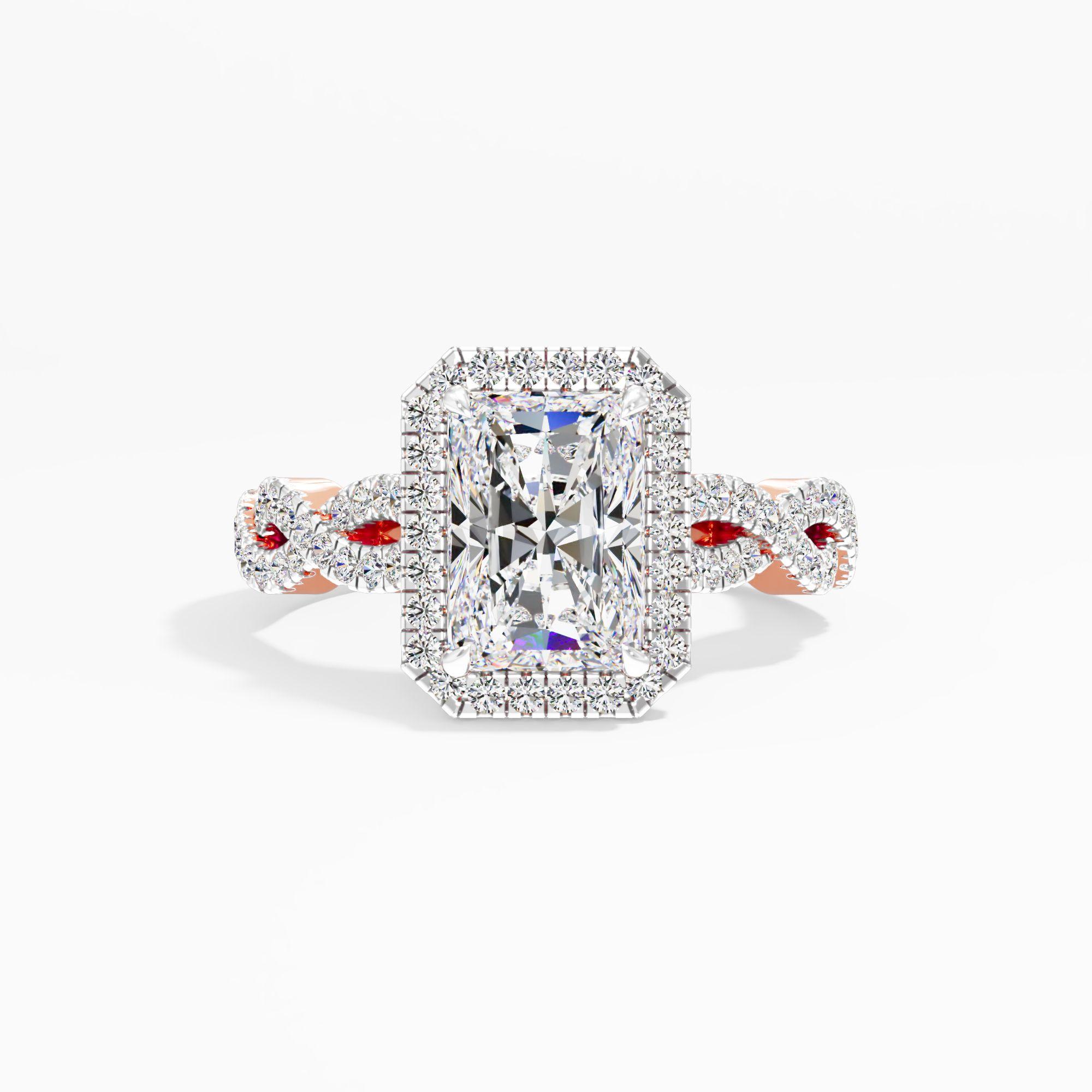 Softgold Snug Solitaire Engagement Ring
