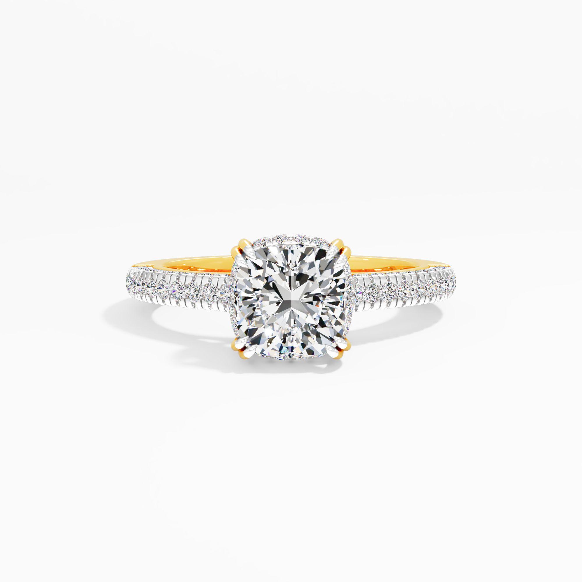 Garden Hush Solitaire Engagement Ring