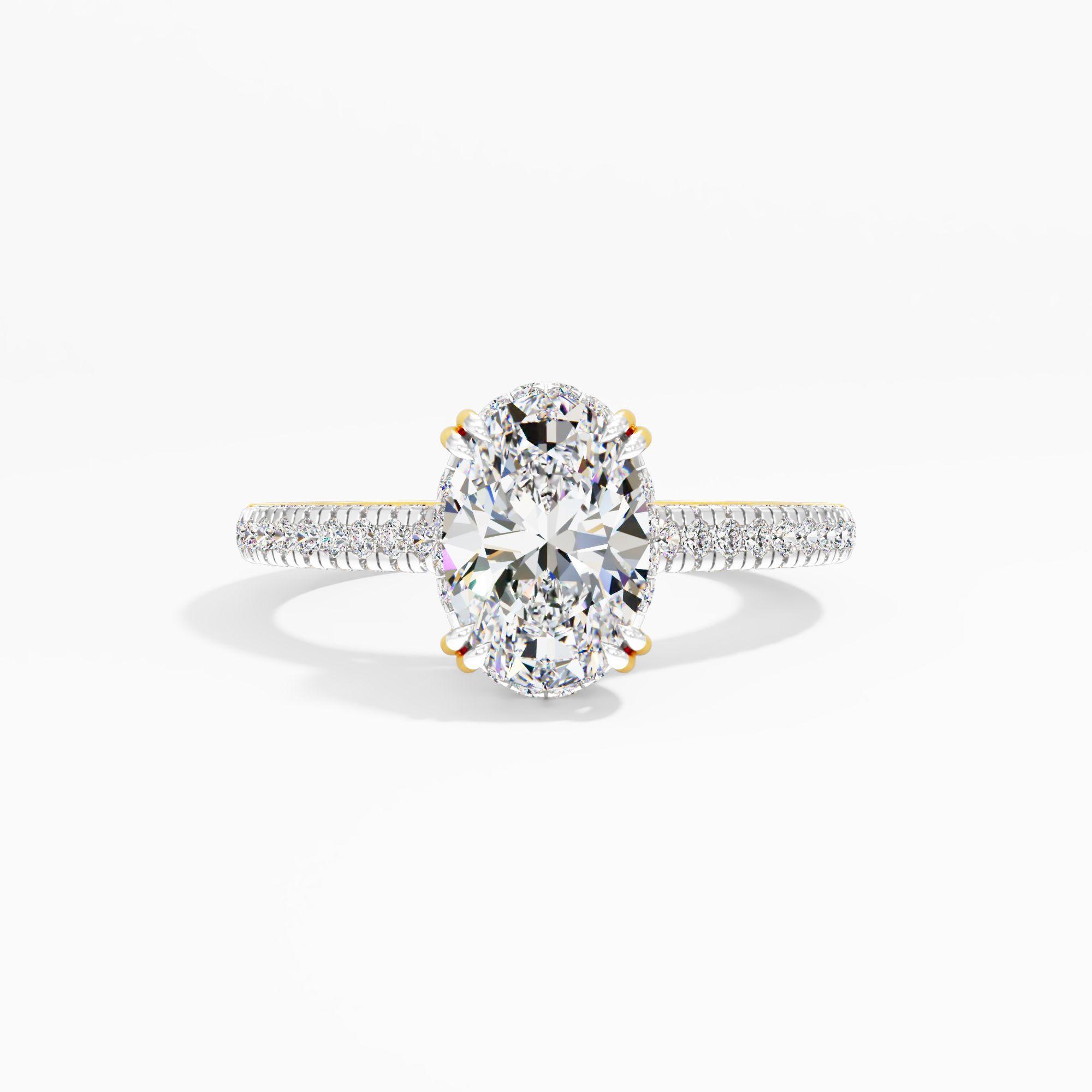 Garden Hush Solitaire Engagement Ring