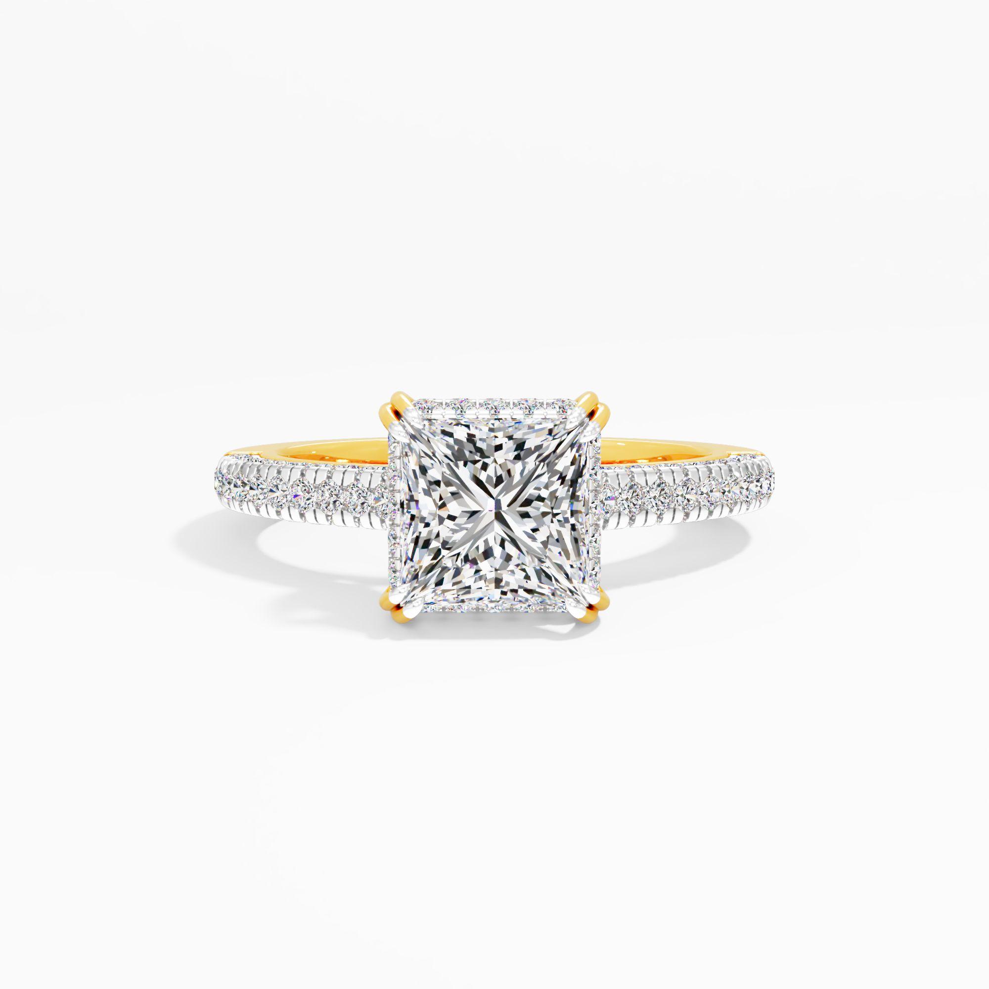 Garden Hush Solitaire Engagement Ring