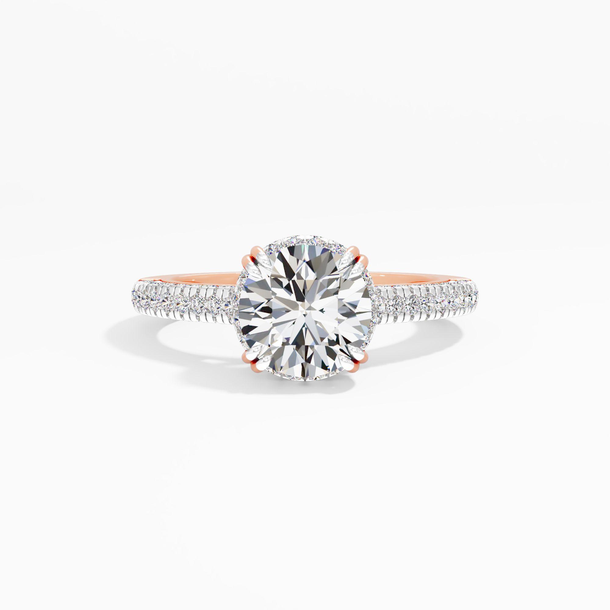 Garden Hush Solitaire Engagement Ring