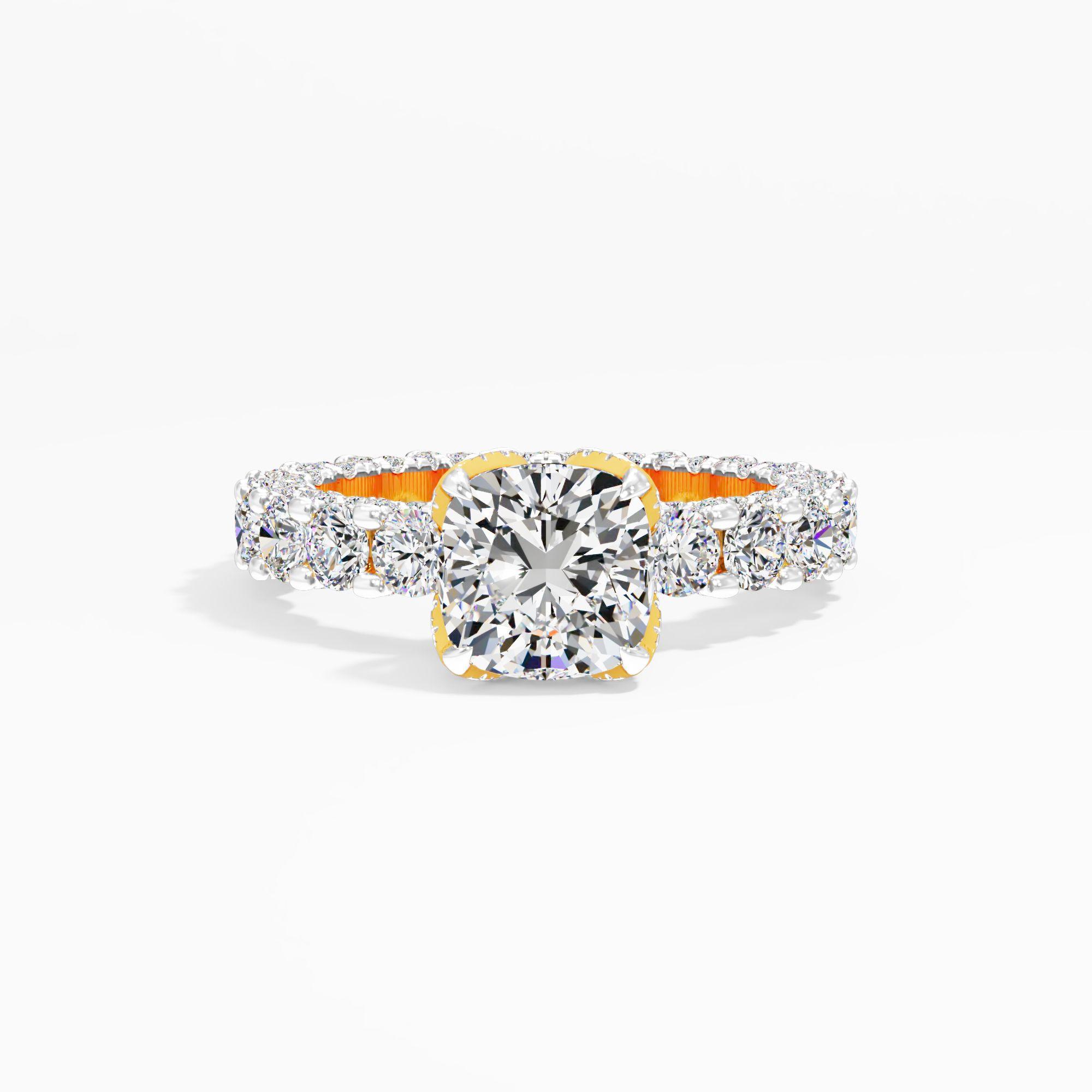 Angelbud Shine Solitaire Engagement Ring