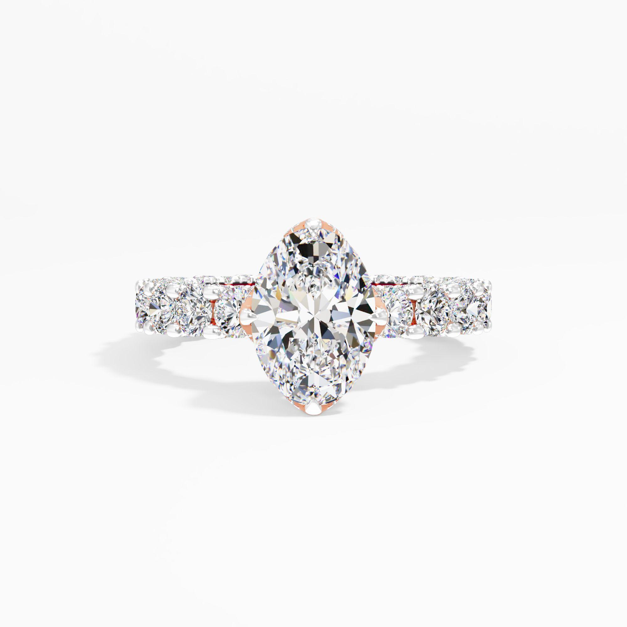 Angelbud Shine Solitaire Engagement Ring