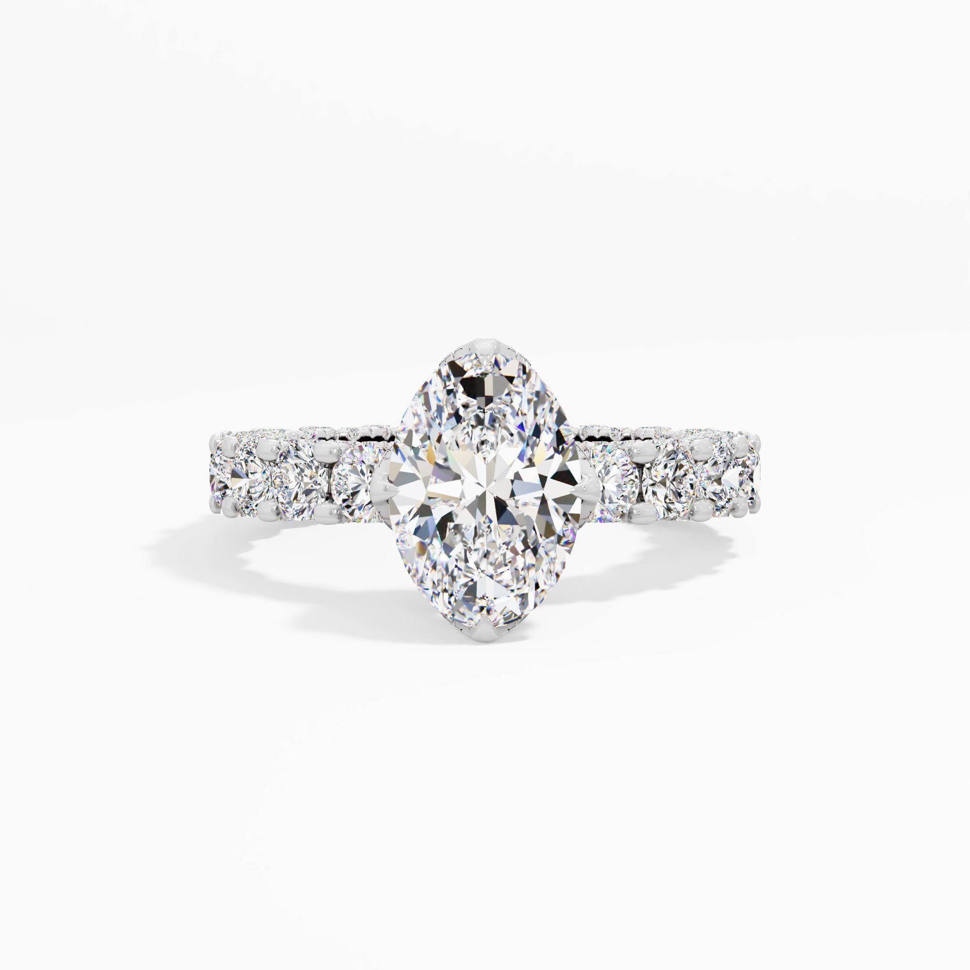 Angelbud Shine Solitaire Engagement Ring