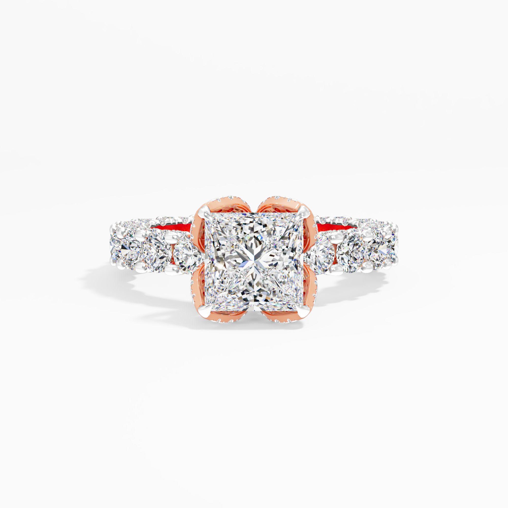 Angelbud Shine Solitaire Engagement Ring