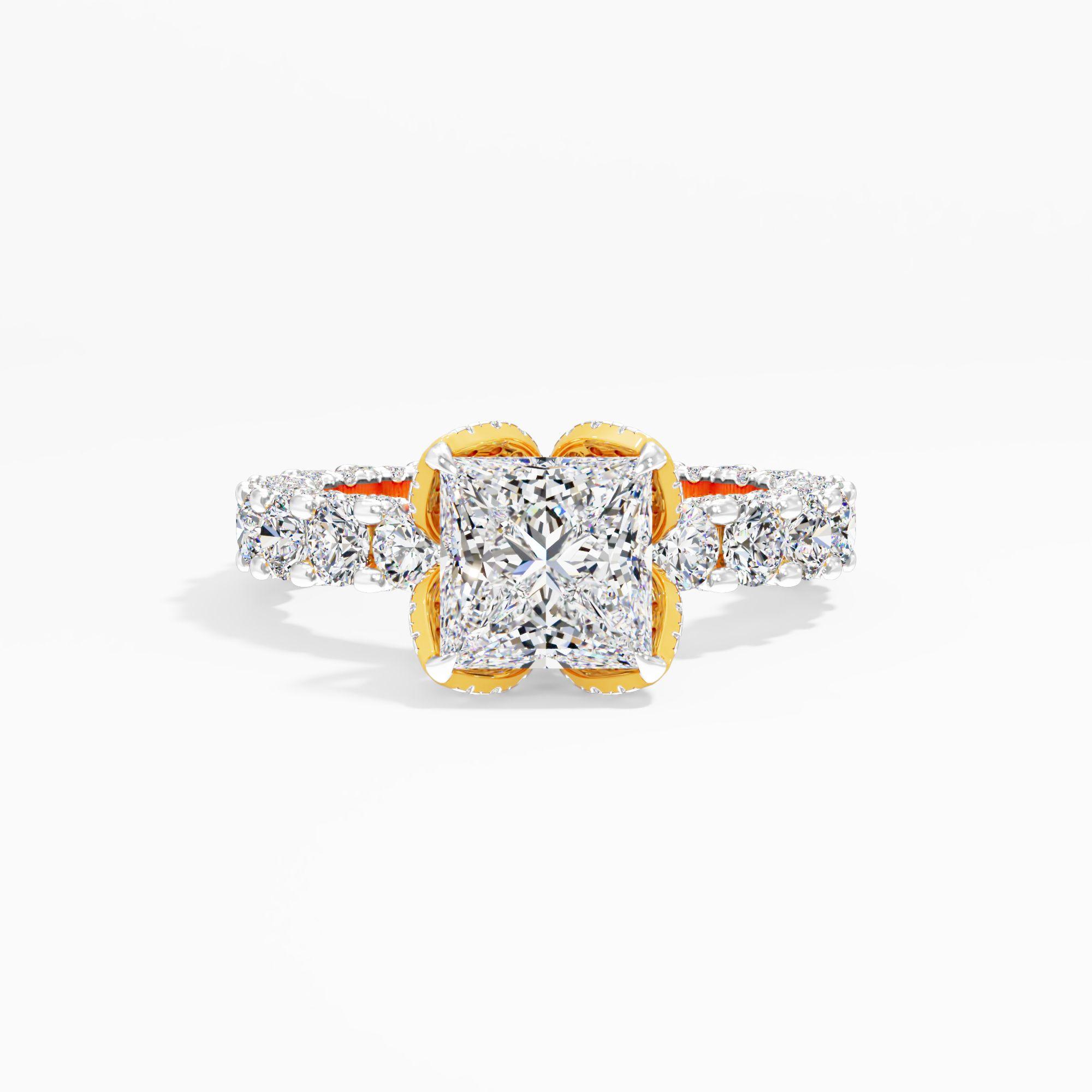 Angelbud Shine Solitaire Engagement Ring