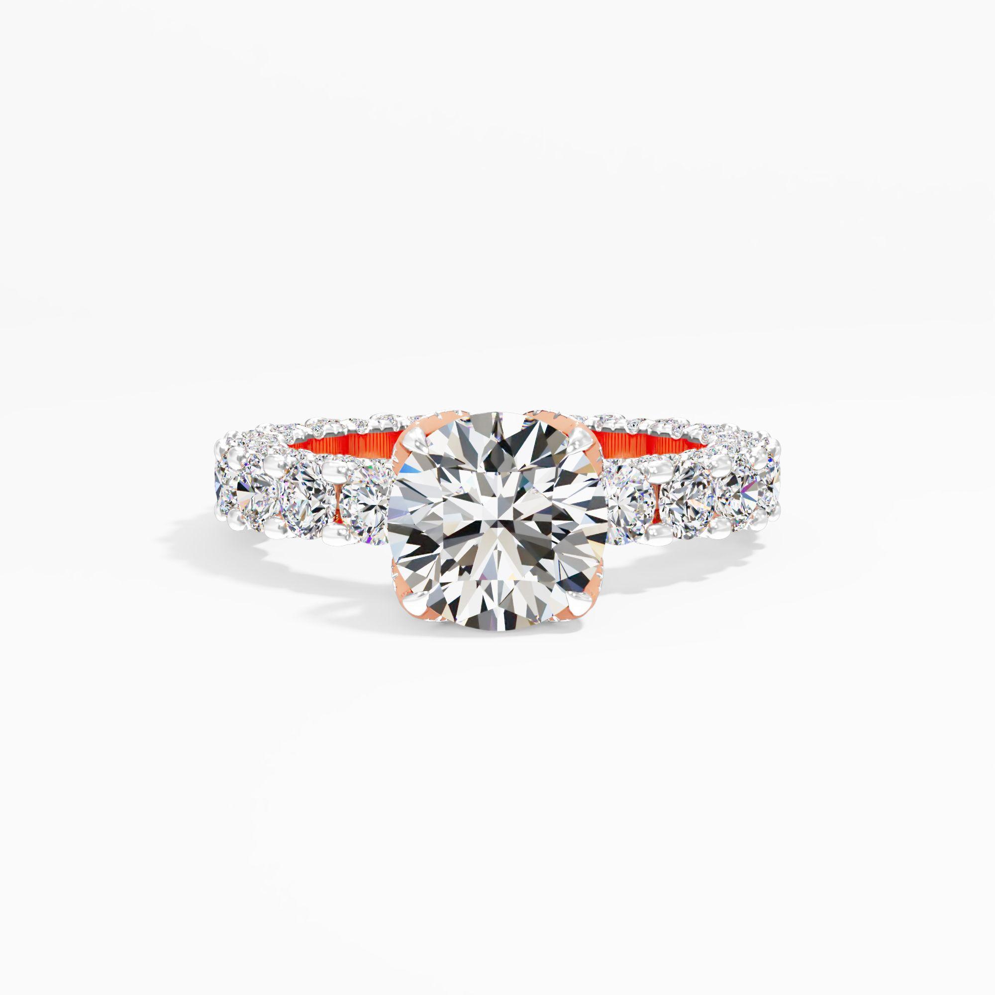 Angelbud Shine Solitaire Engagement Ring