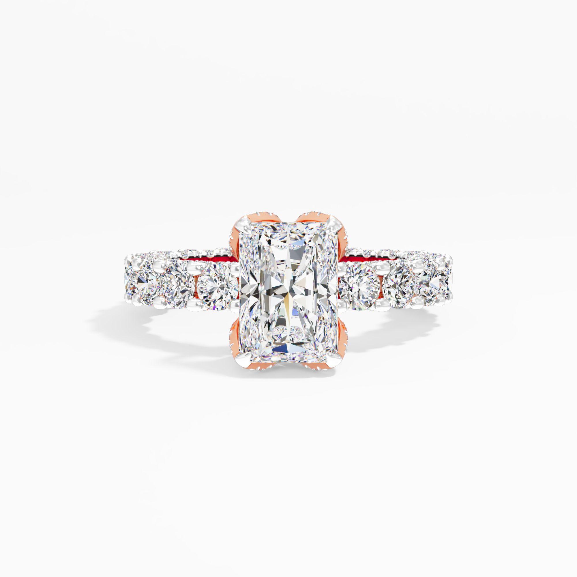 Angelbud Shine Solitaire Engagement Ring