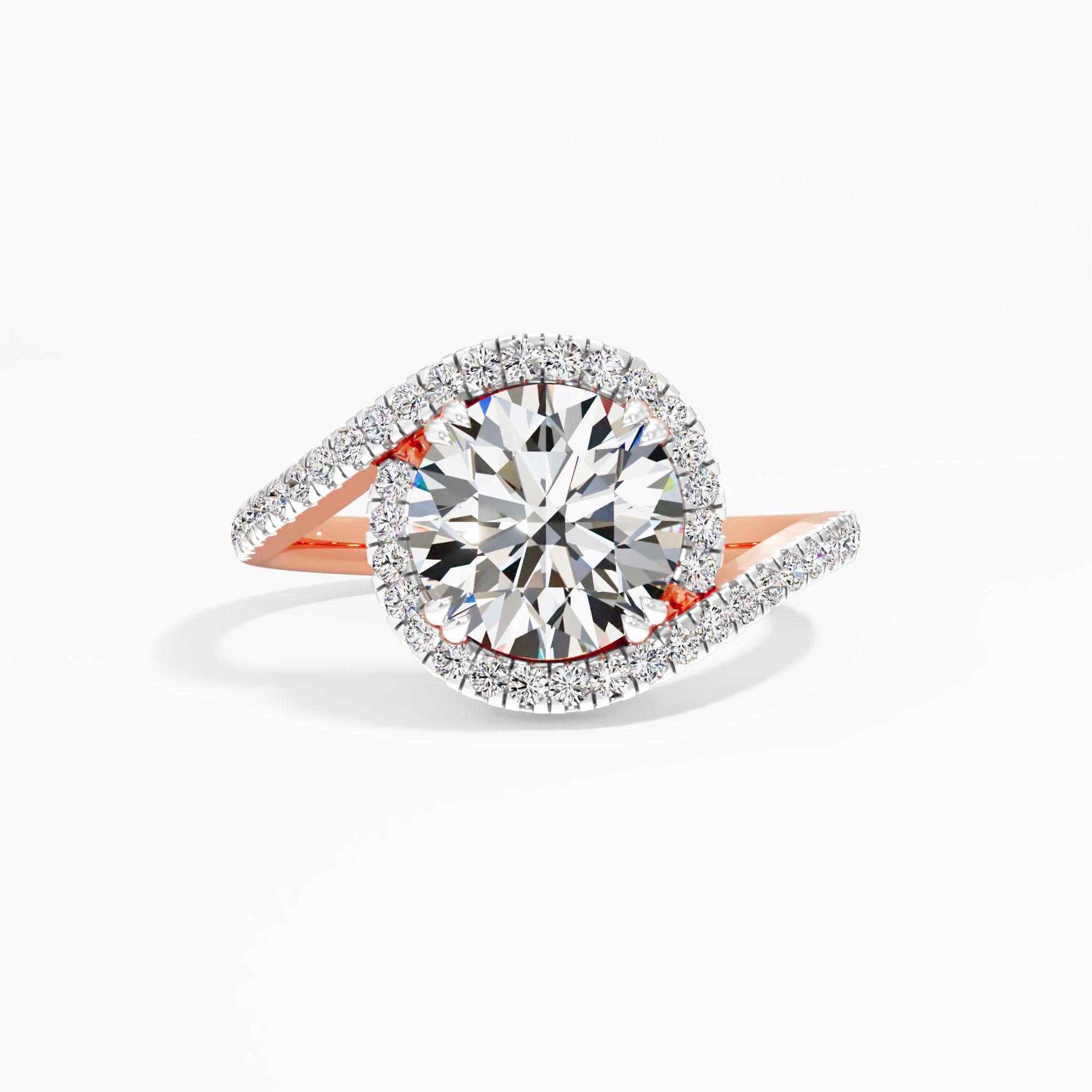 Roselle Kiss Solitaire Engagement Ring