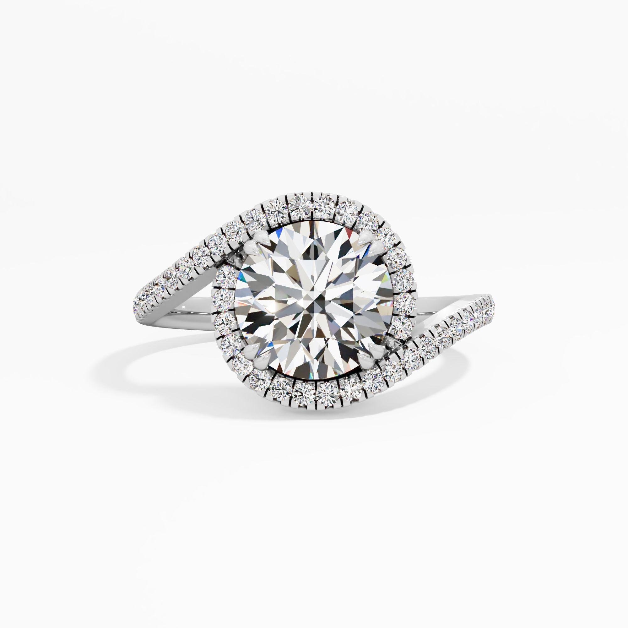 Roselle Kiss Solitaire Engagement Ring
