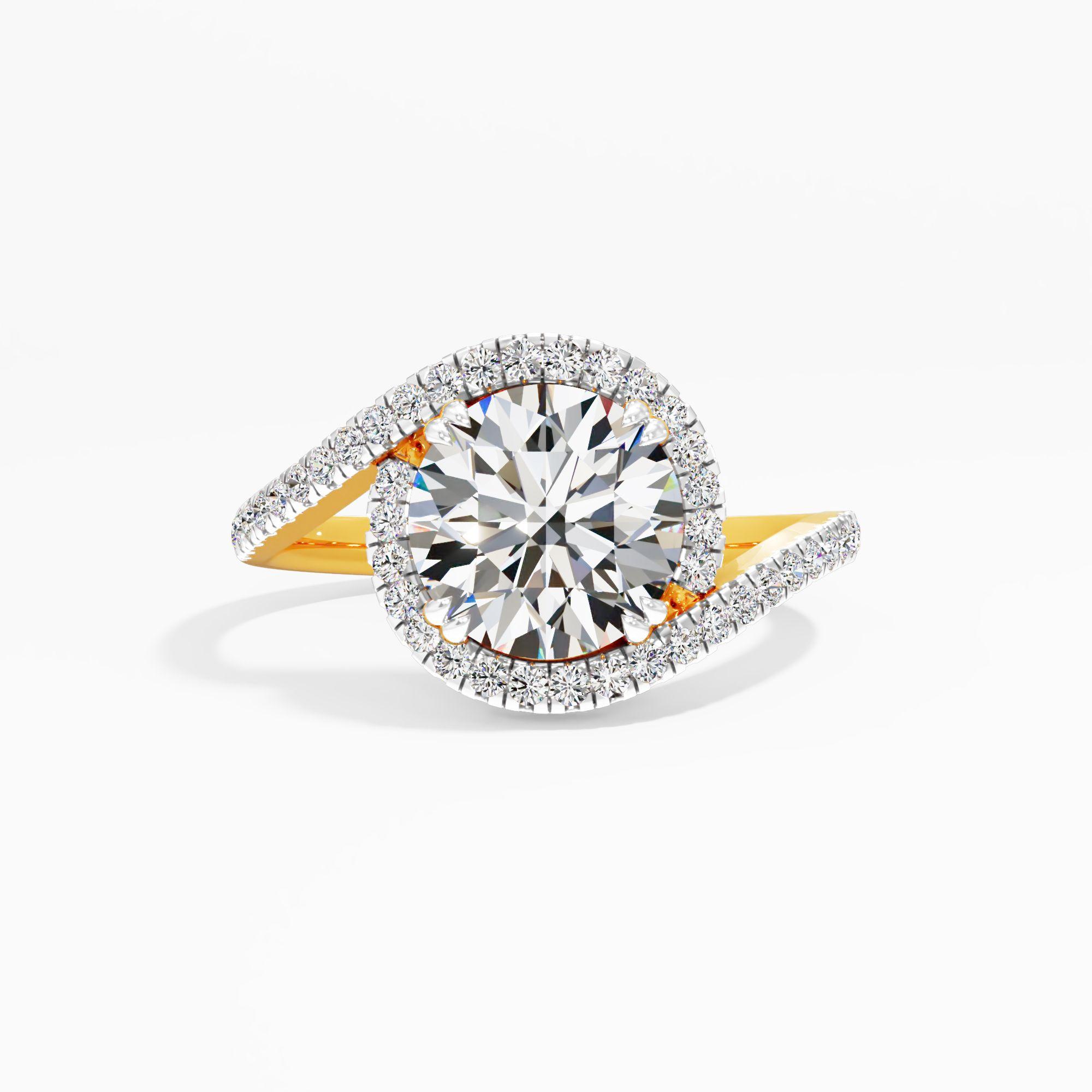 Roselle Kiss Solitaire Engagement Ring