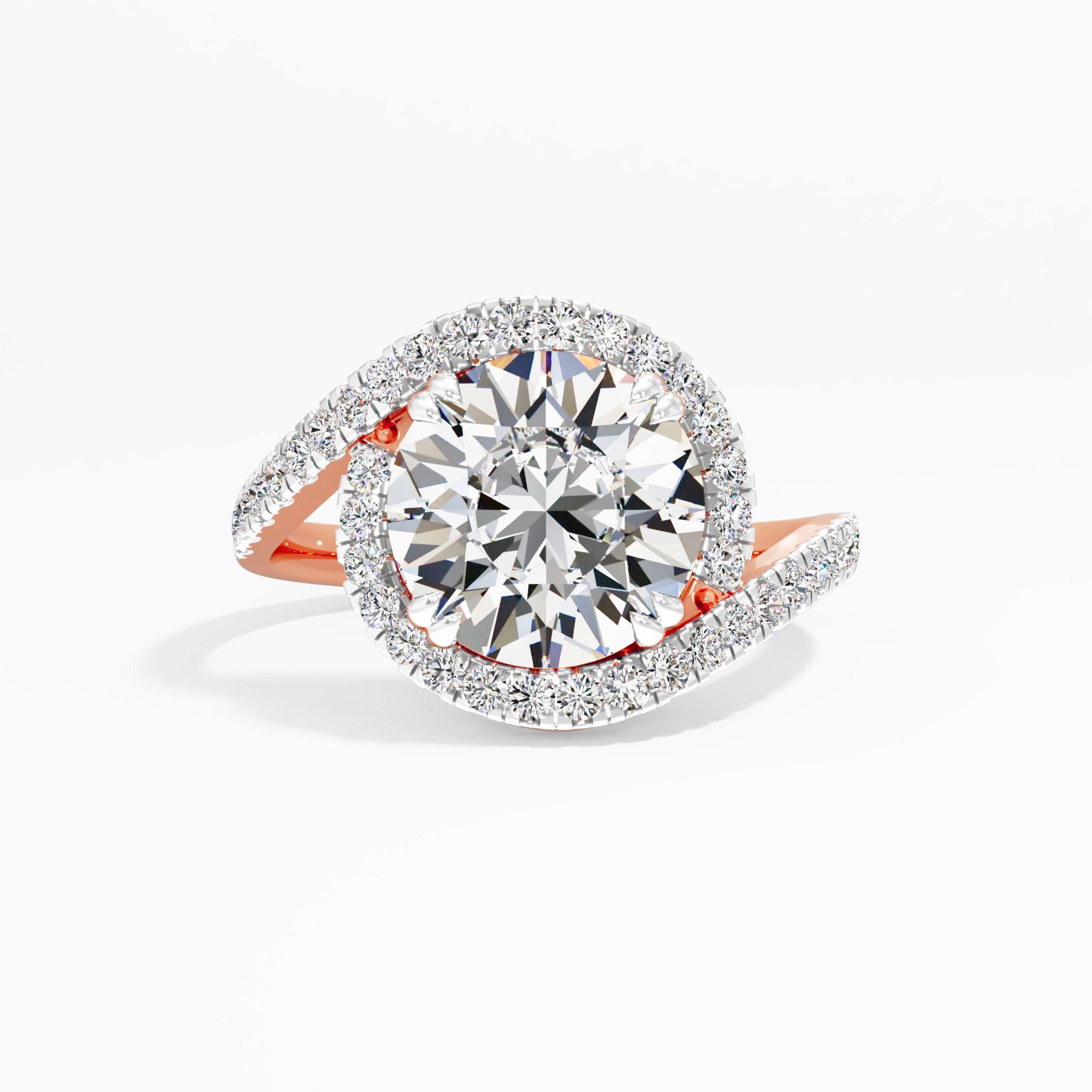 Roselle Kiss Solitaire Engagement Ring