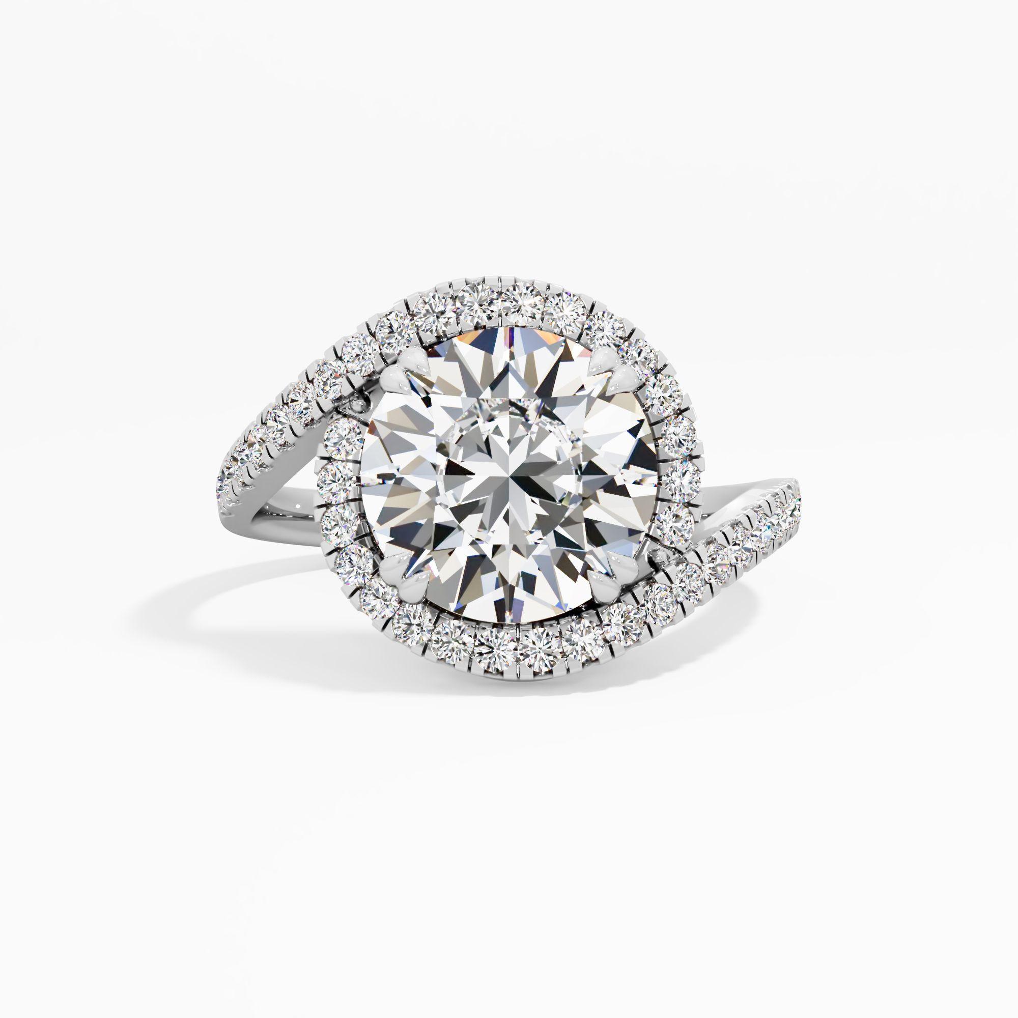 Roselle Kiss Solitaire Engagement Ring