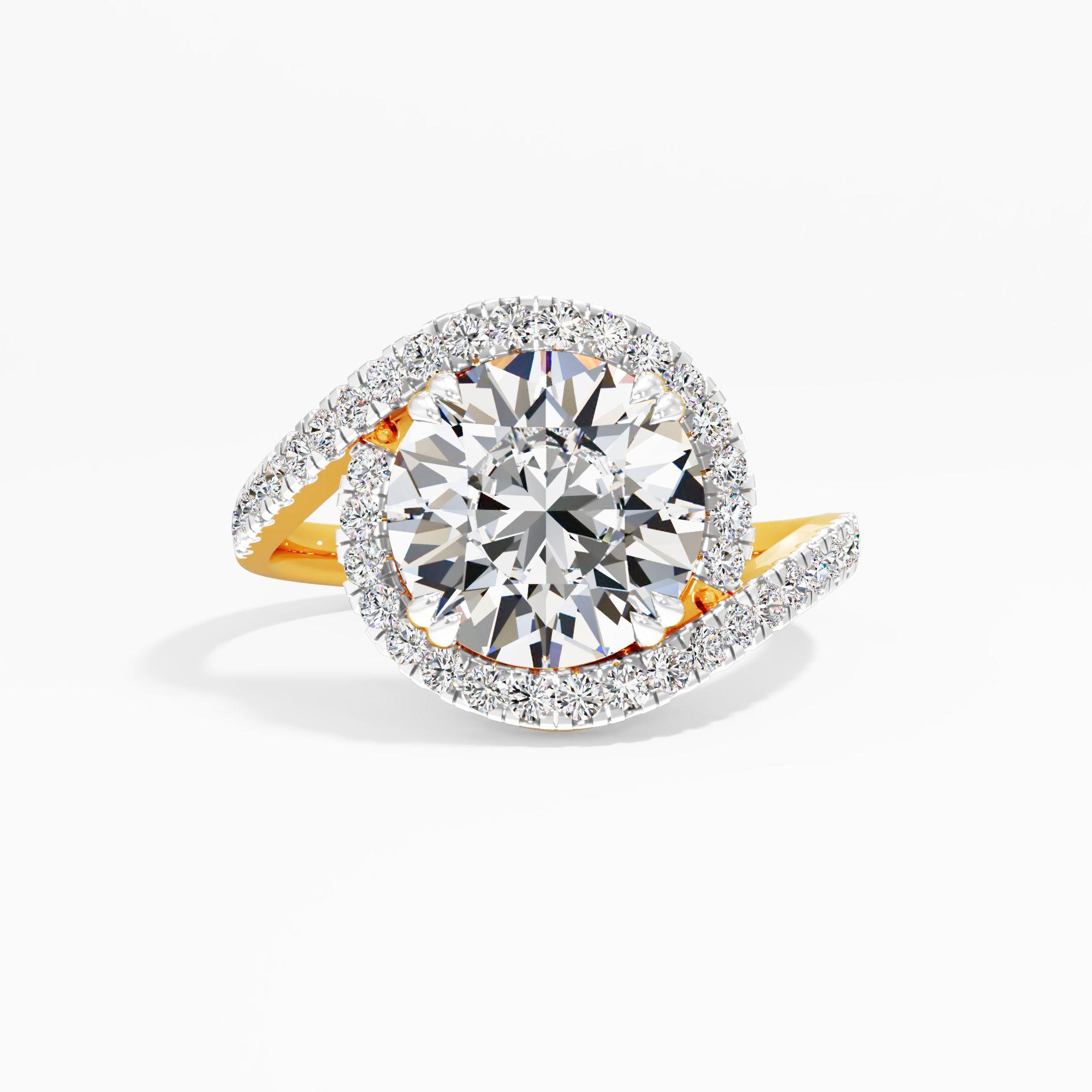 Roselle Kiss Solitaire Engagement Ring