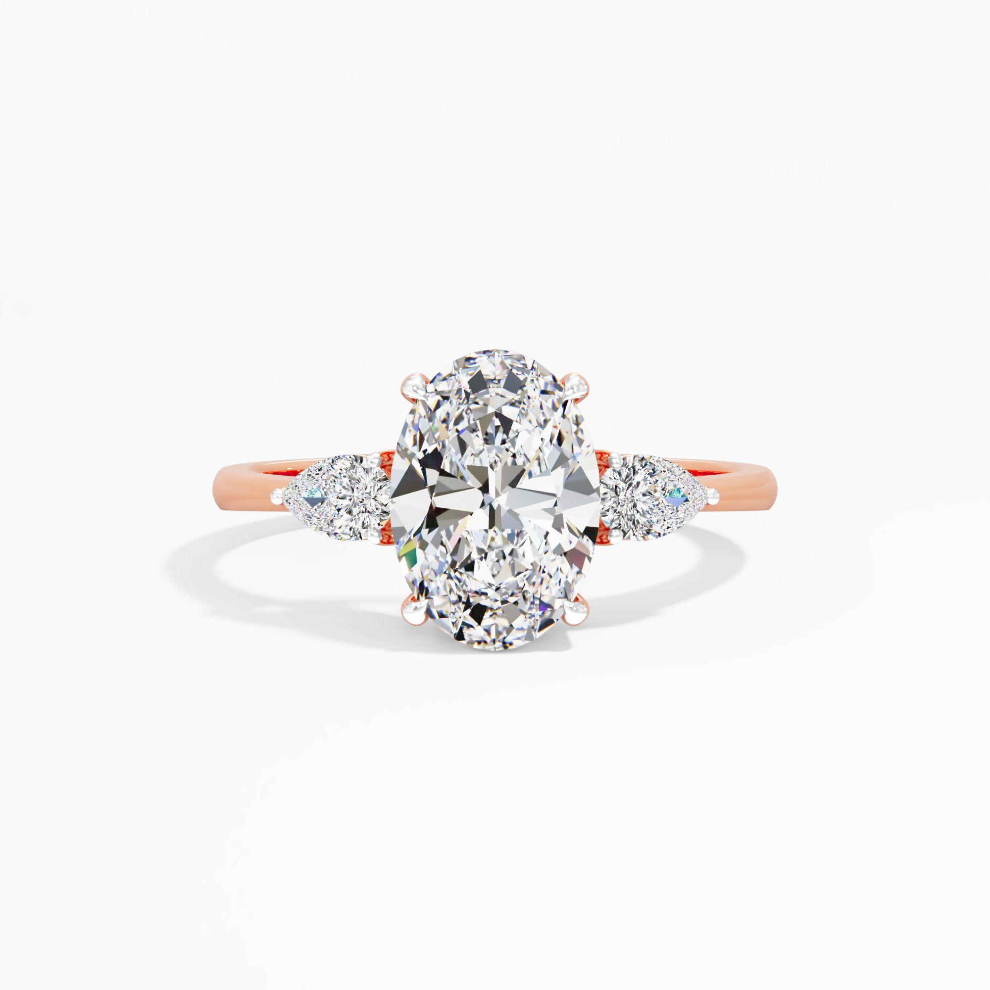 Tenderbeam Skye 3 Stone Engagement Ring